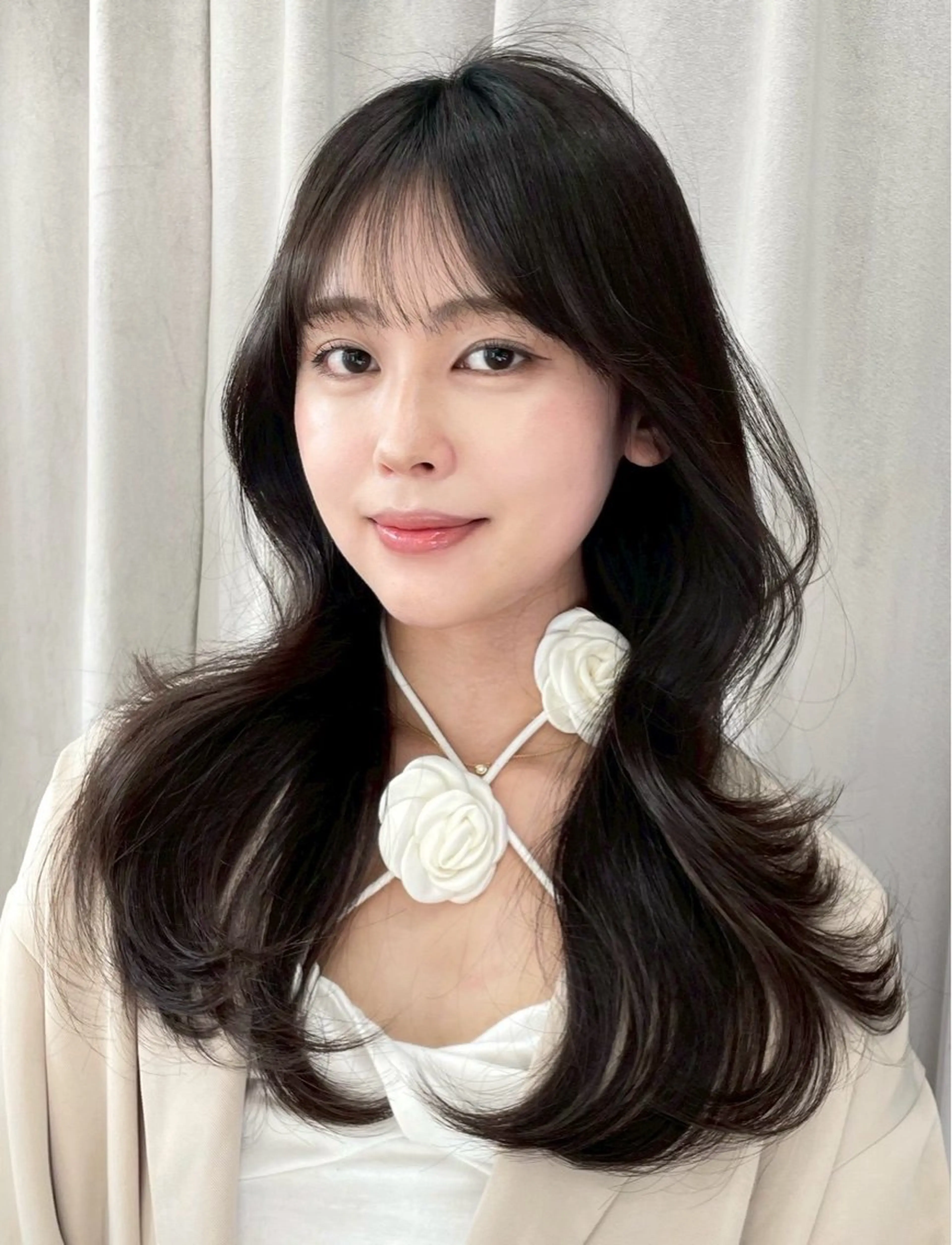 カラー 白石 瑠愛のヘアスタイル