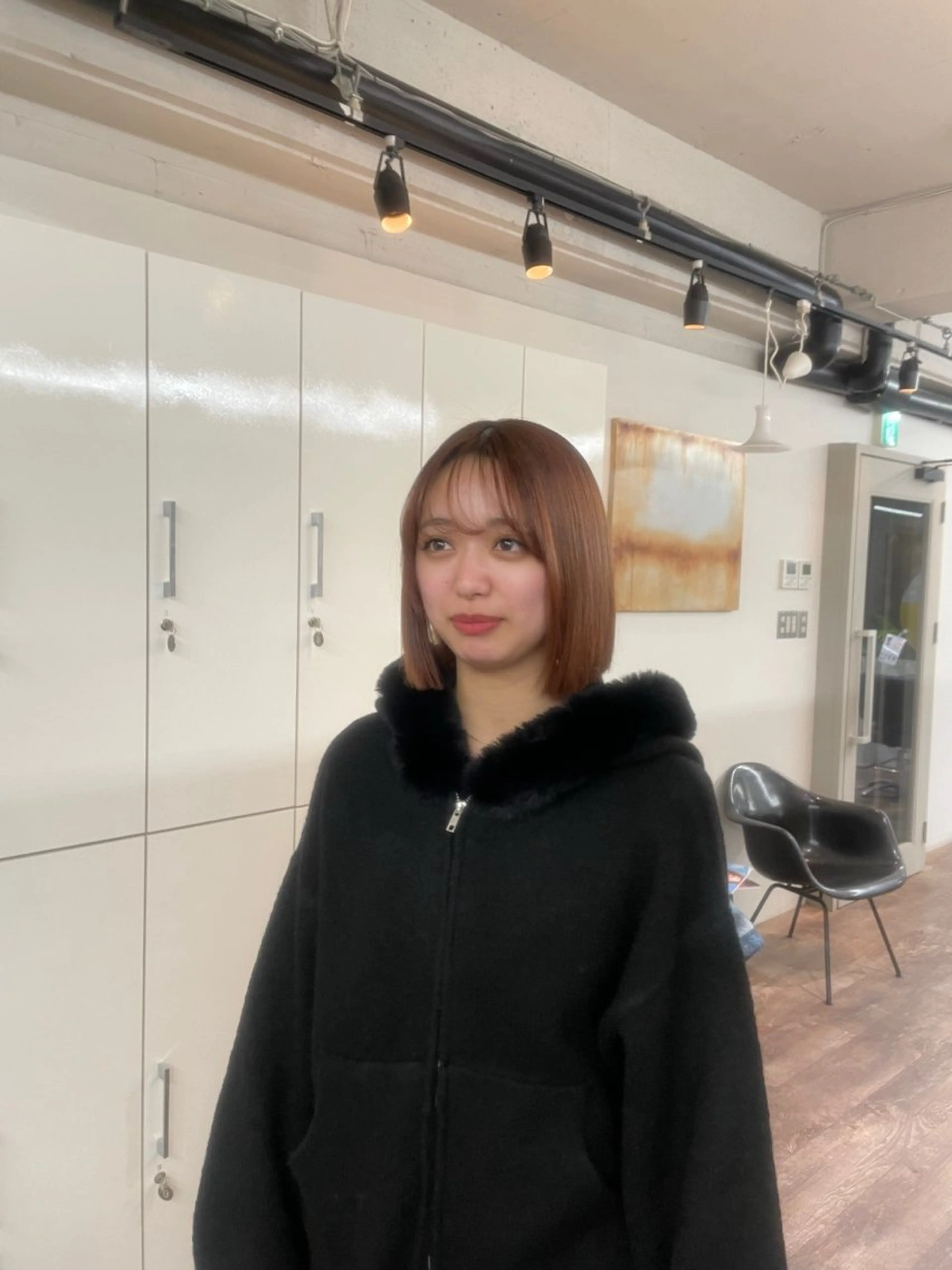 ショート ボブ 安達 萌花のヘアスタイル