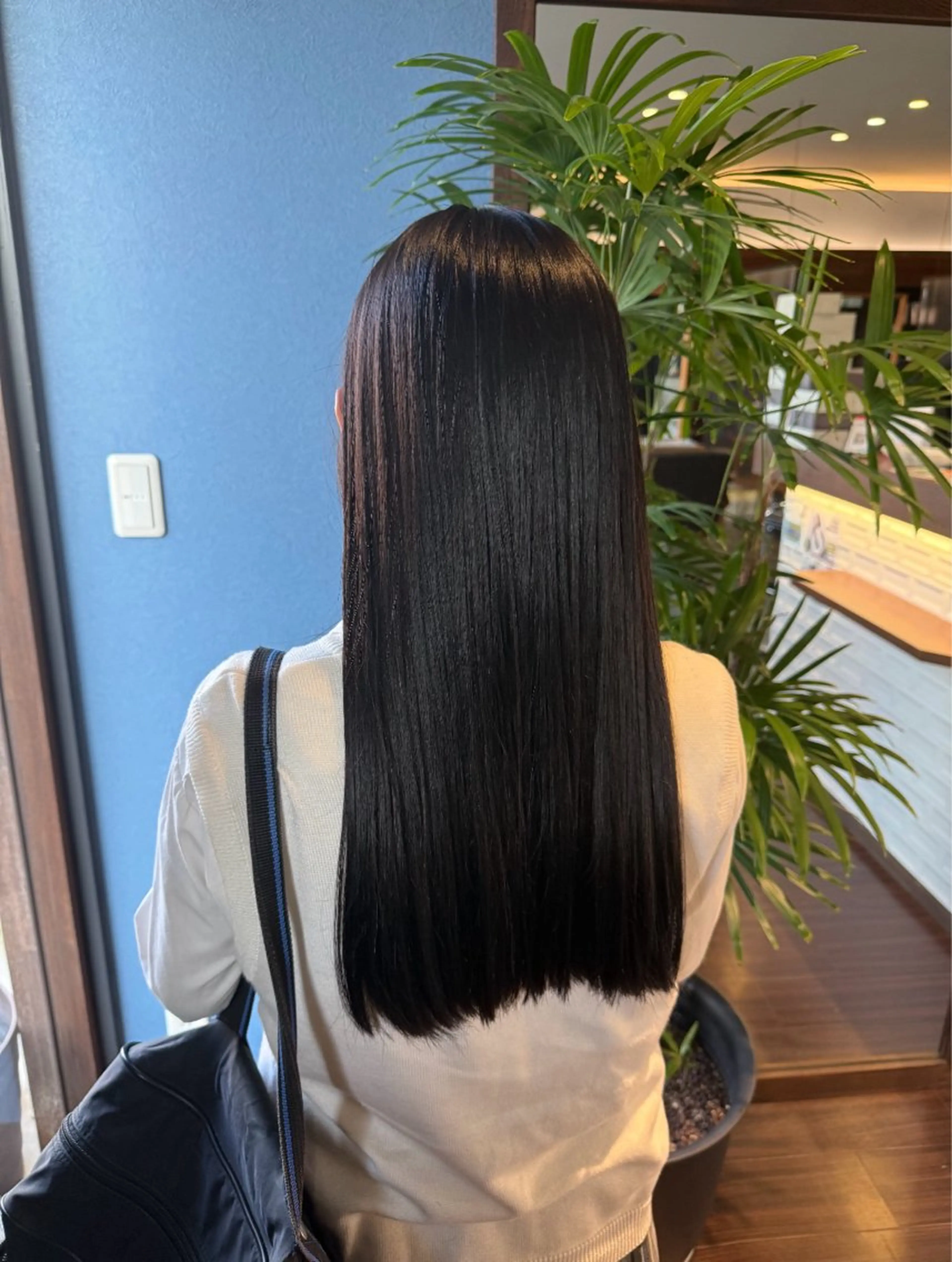 ロング カラー 黒髪 ヘアカラー 🎀Kubu🍀 Natsumu🎀のヘアスタイル