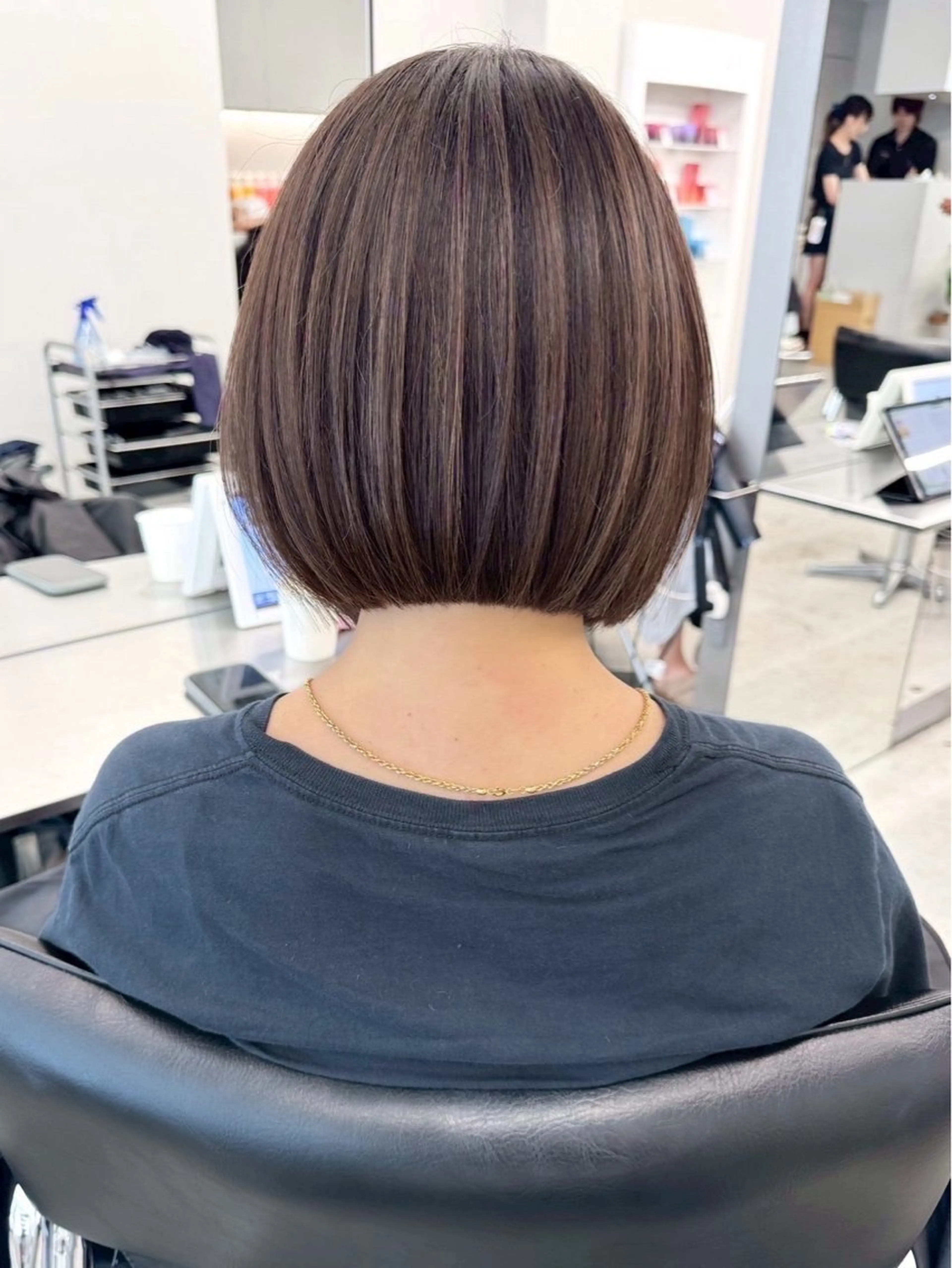 ショート カット ヘアカラー 三河 明香里のヘアスタイル