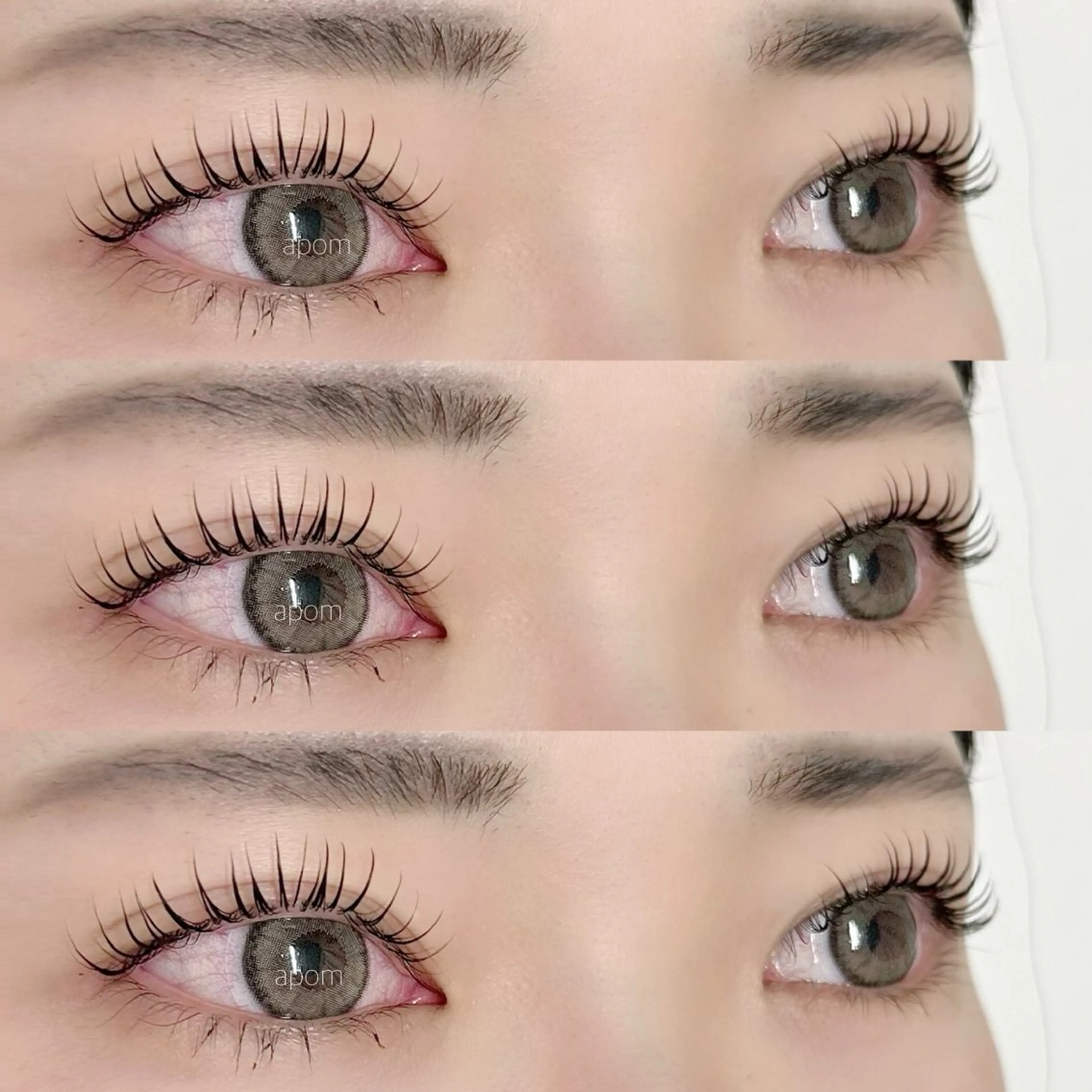 マツエク・マツパ マツパ apom 森分のマツエク・マツパデザイン