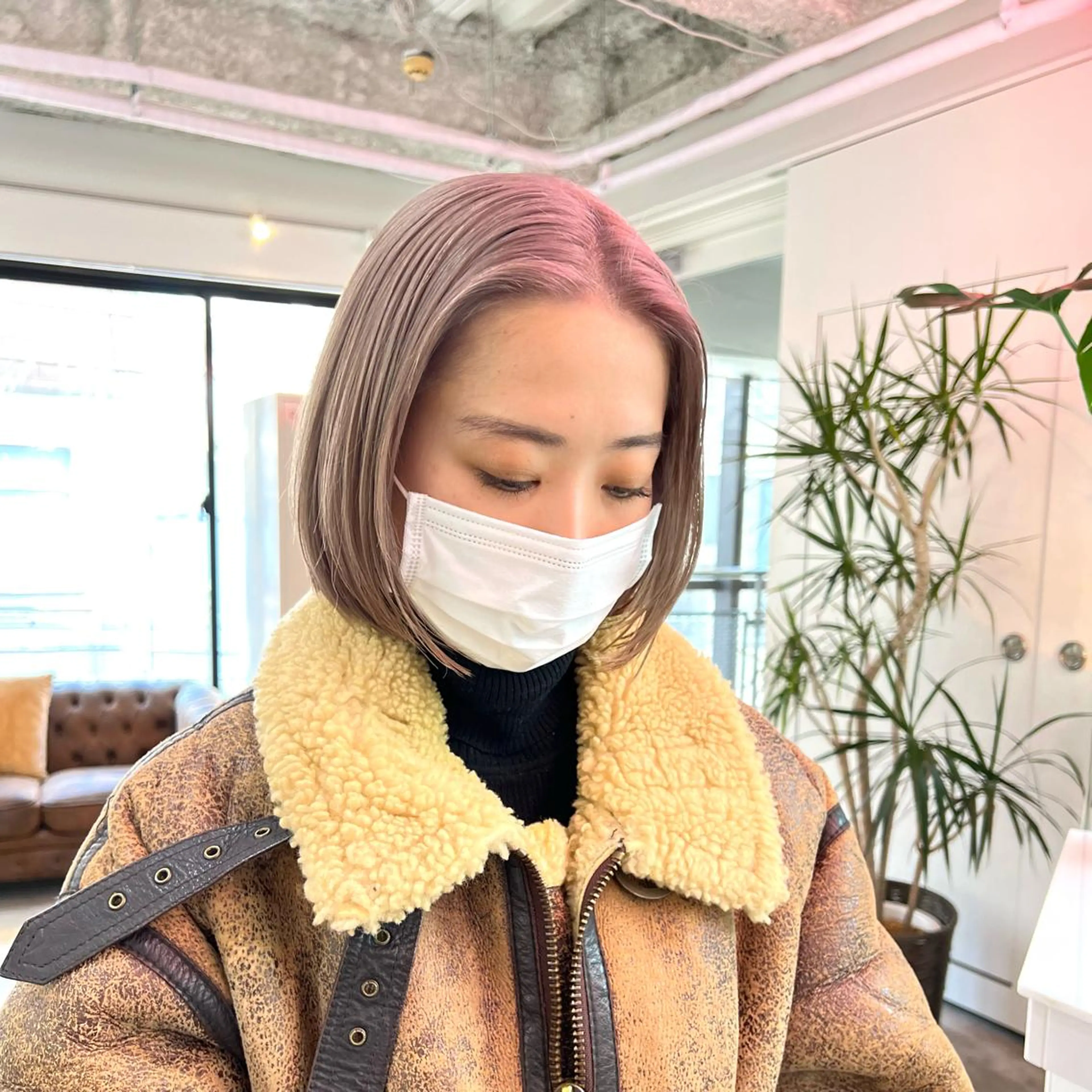 ショート カラー カット ヘアカラー トリートメント トレンドボブ /ミリヤのヘアスタイル