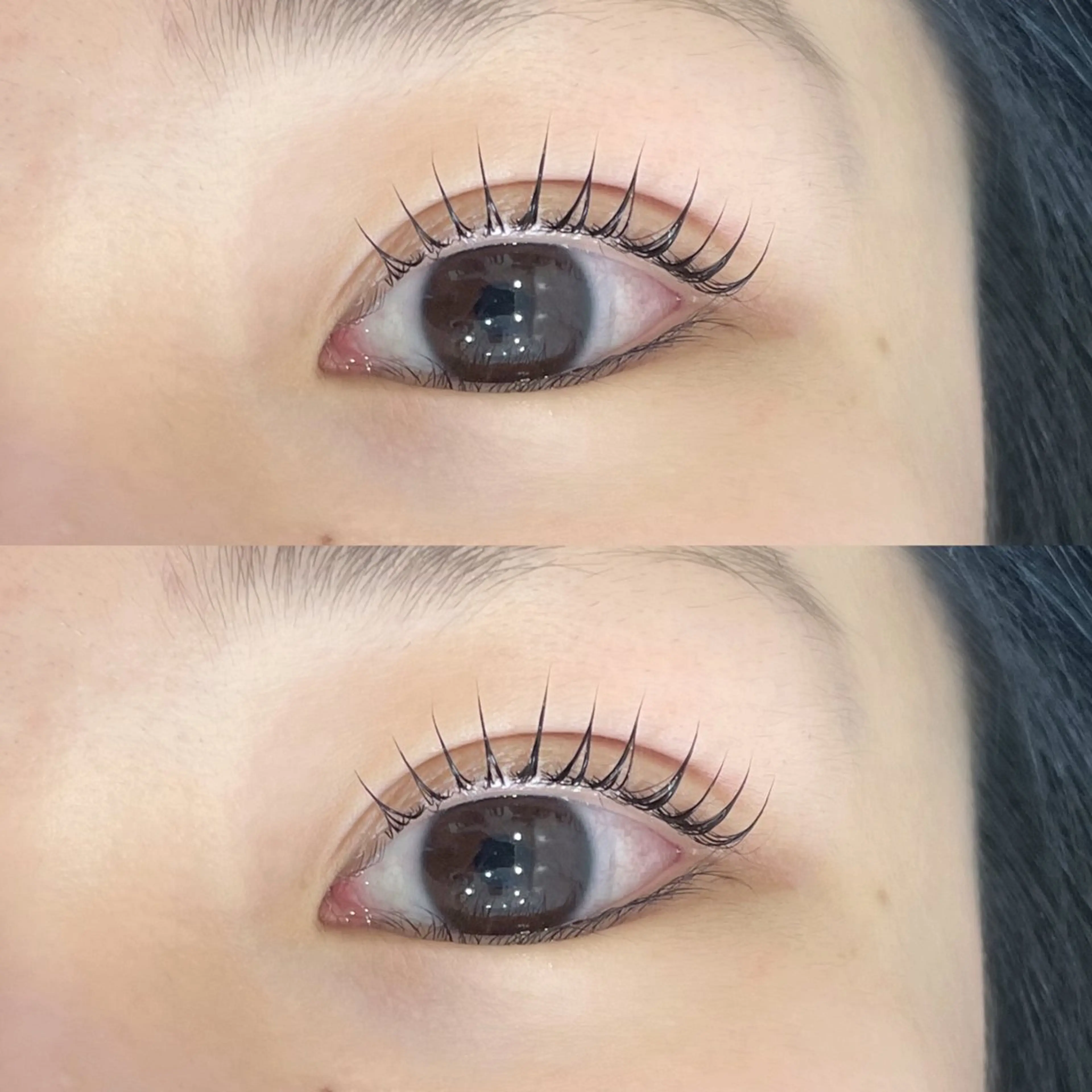 マツエク・マツパ パリジェンヌラッシュリフト マツパ miho 【韓国束感まつげ】のマツエク・マツパデザイン