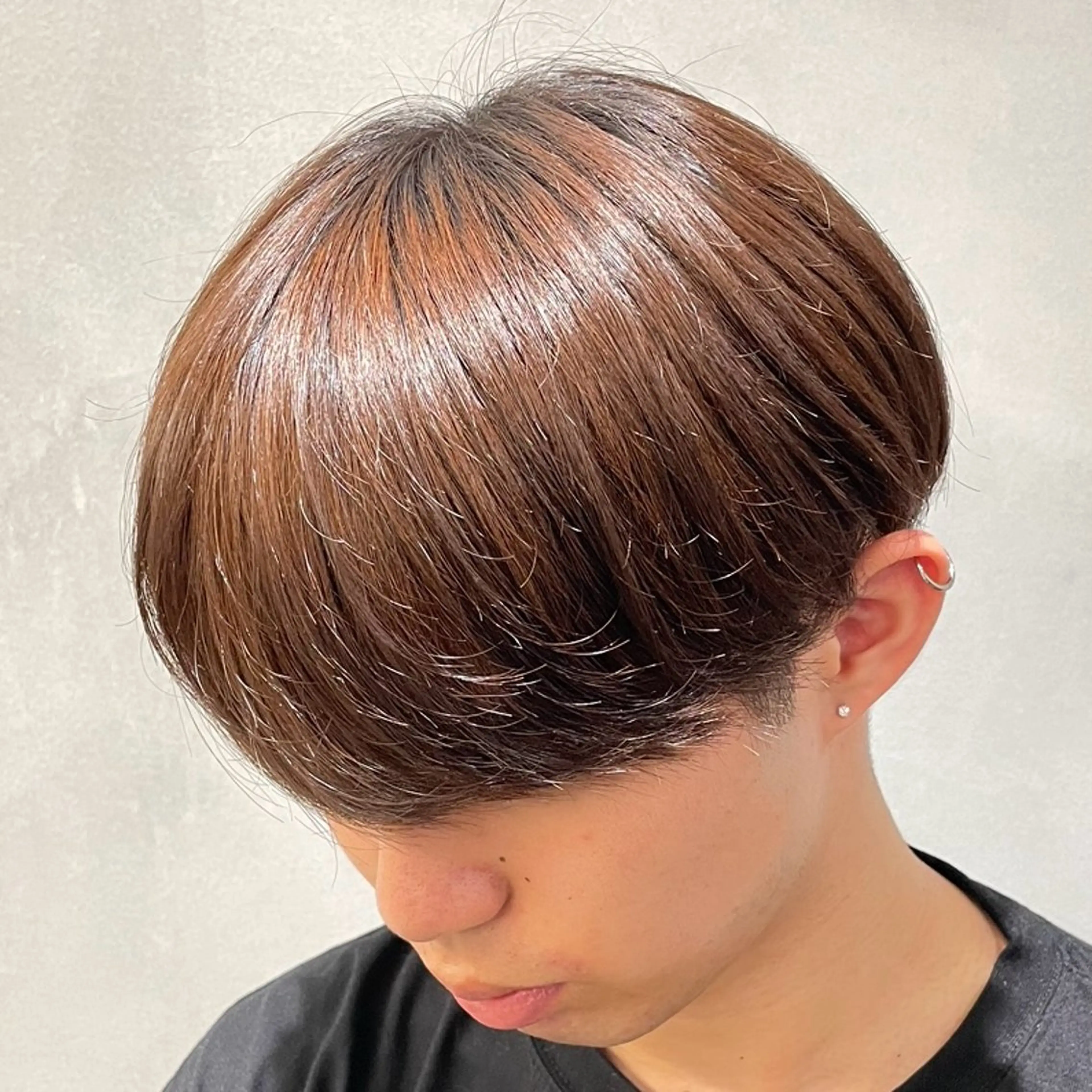 ミディアム パーマ ヘアアレンジ メンズ fifth 石川 凪のヘアスタイル