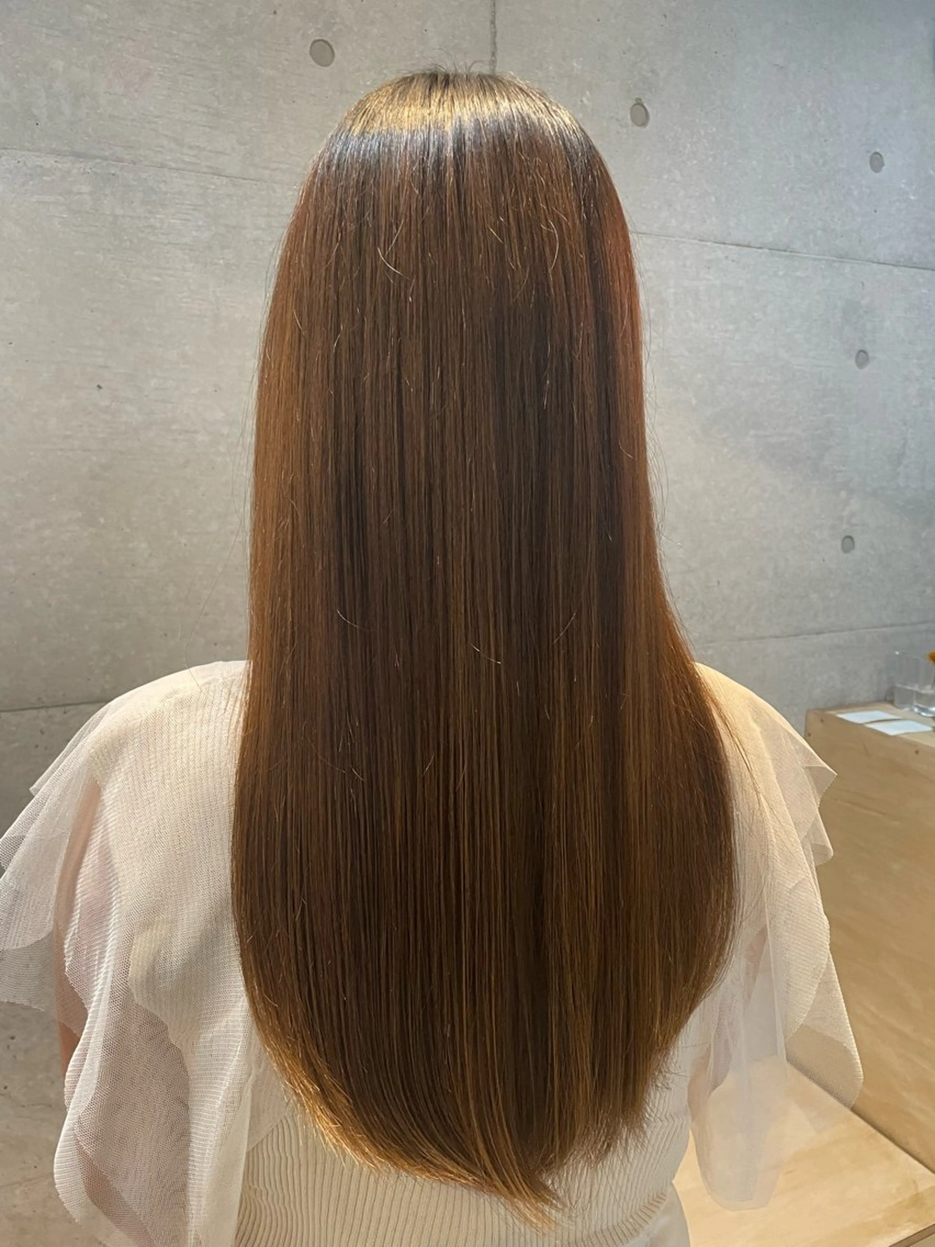 ロング カラー 透明感カラー ショートカット/ レイヤー/齋藤大貴のヘアスタイル