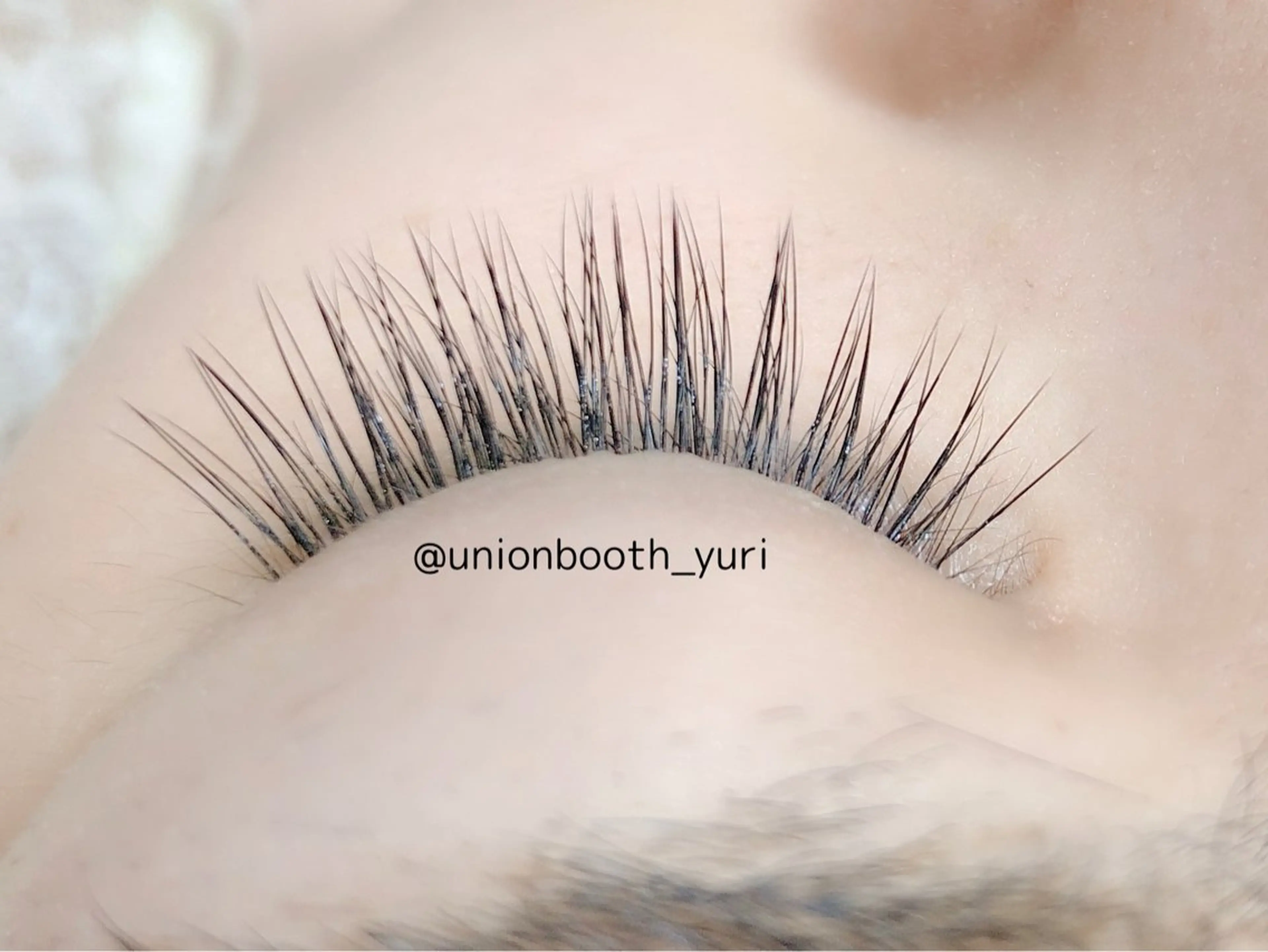 マツエク・マツパ UNIONBOOTH YURIのマツエク・マツパデザイン