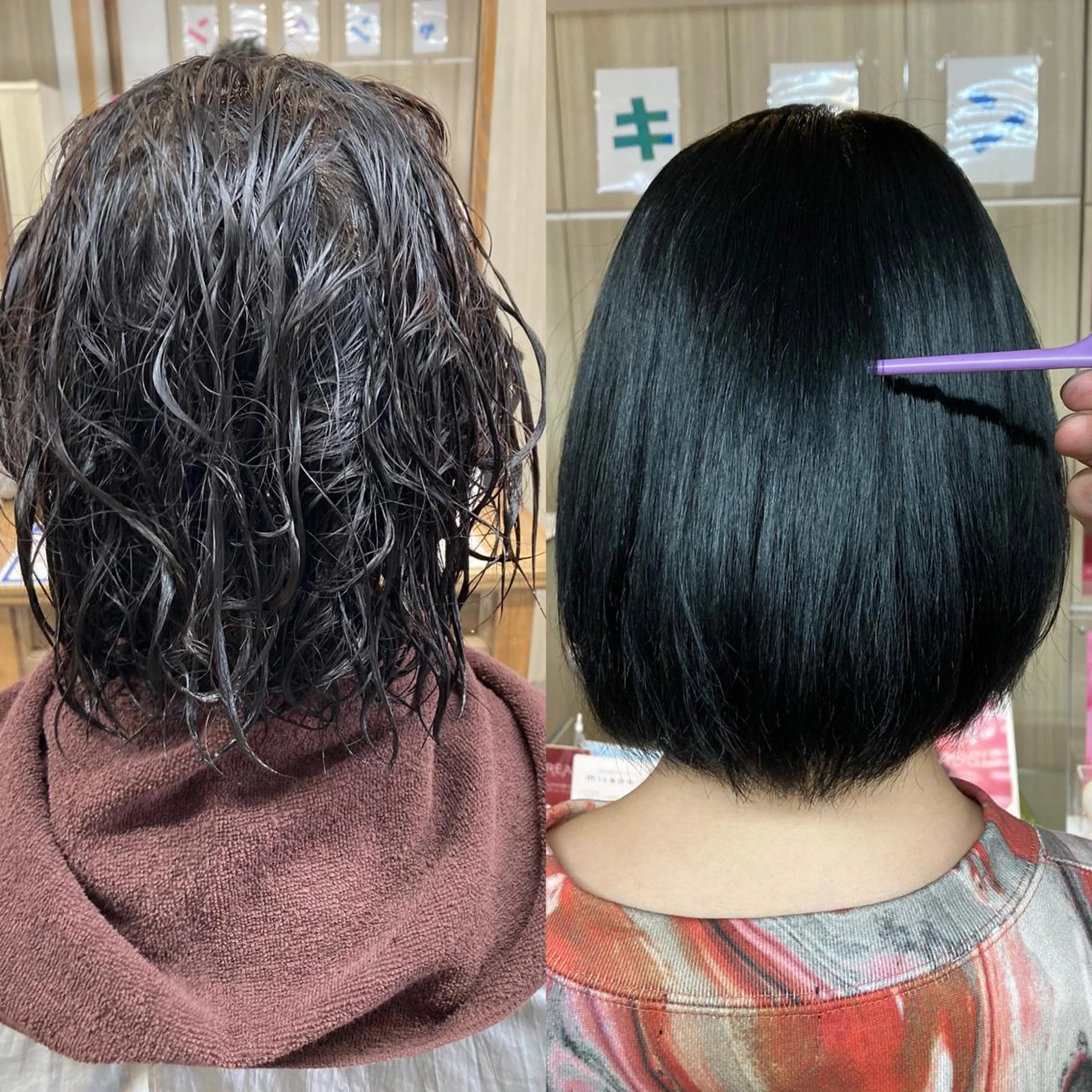 ショート カット 縮毛矯正 トリートメント ✂️似合わせの魔術師 石田一樹✂️のヘアスタイル