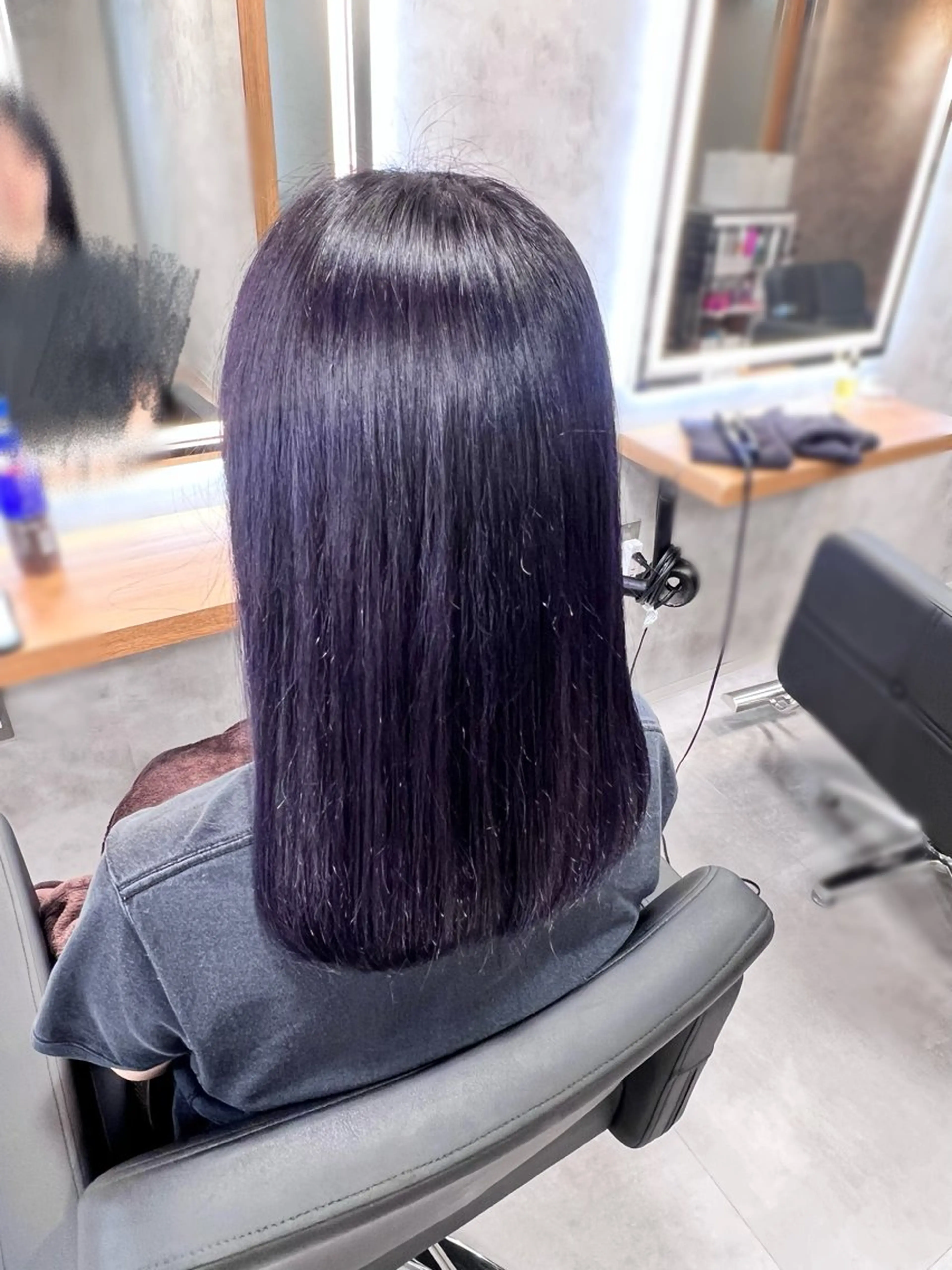 ロング ヘアカラー ヘアセット 透明感/韓国風 RENA🤎のヘアスタイル
