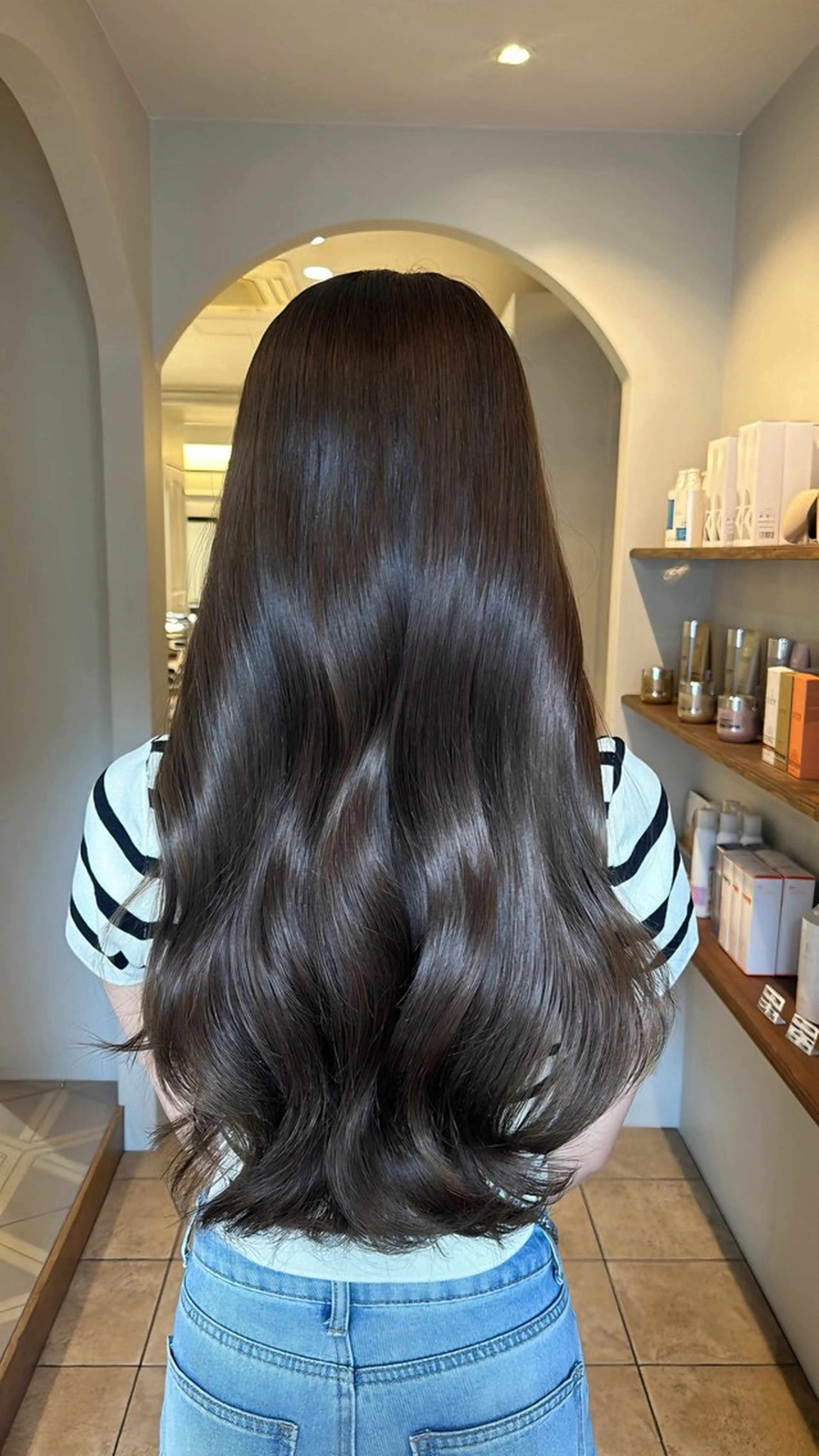 カラー ベージュカラー オリーブベージュ 🫧🎀tasty yama🫧🪽のヘアスタイル