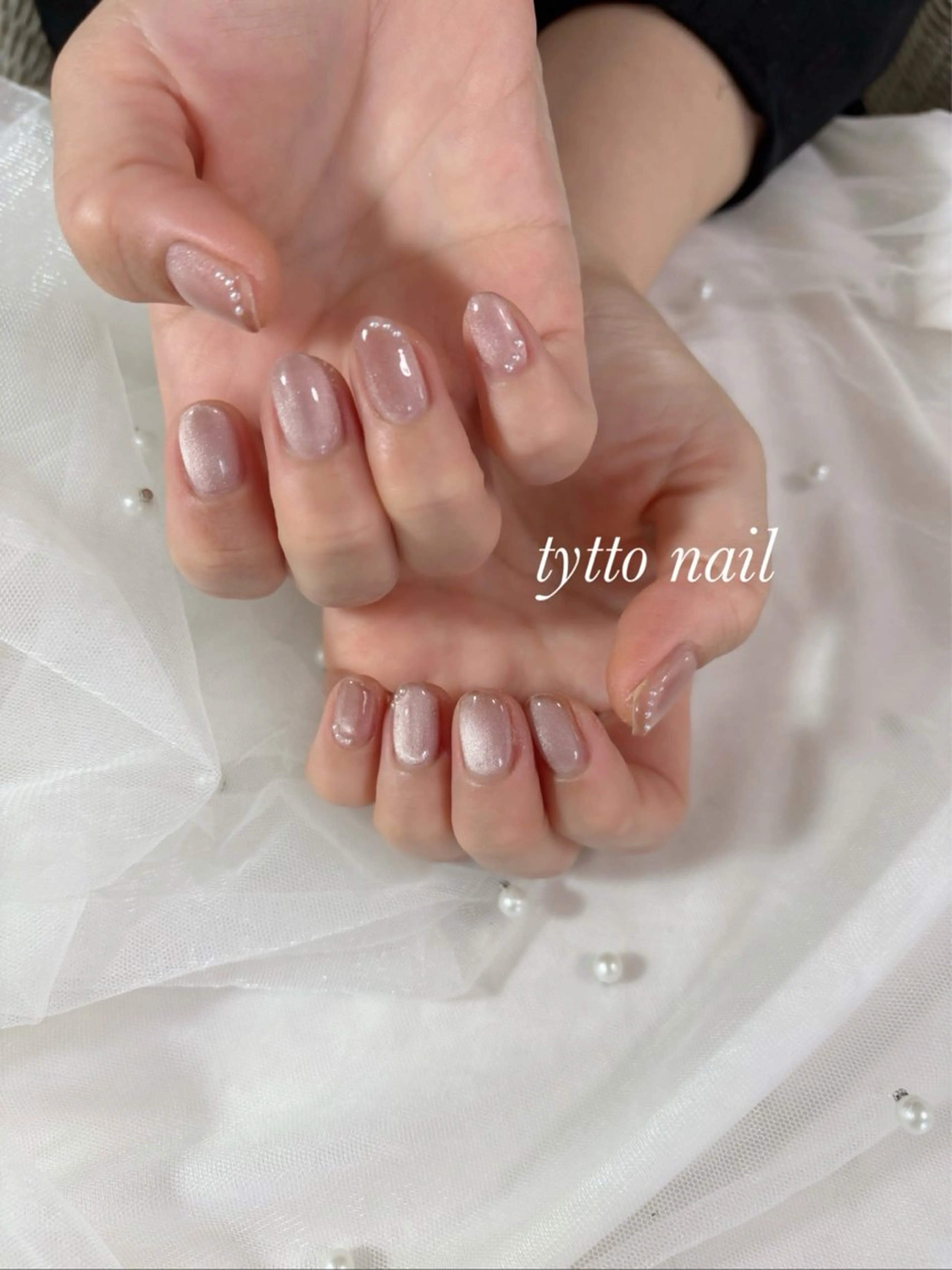 ネイル グラデーション キラキラネイル マグネットネイル オフィスネイル ワンカラーネイル tytto nail ❤︎‪‪eri‪‪のネイルデザイン
