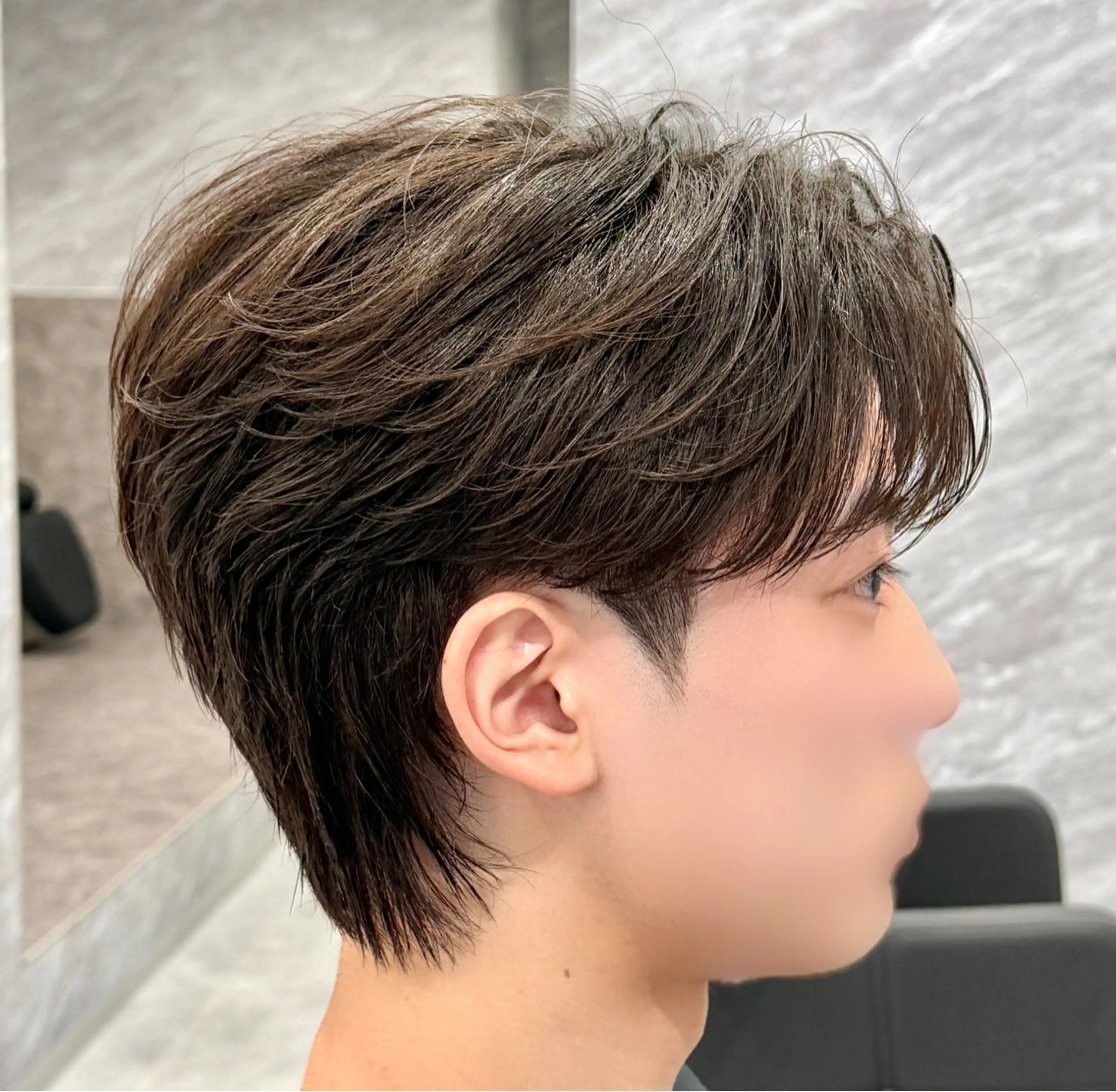 メンズ カット パーマ ulus kobe所属・ulus kobe 藤枝大地のヘアスタイル