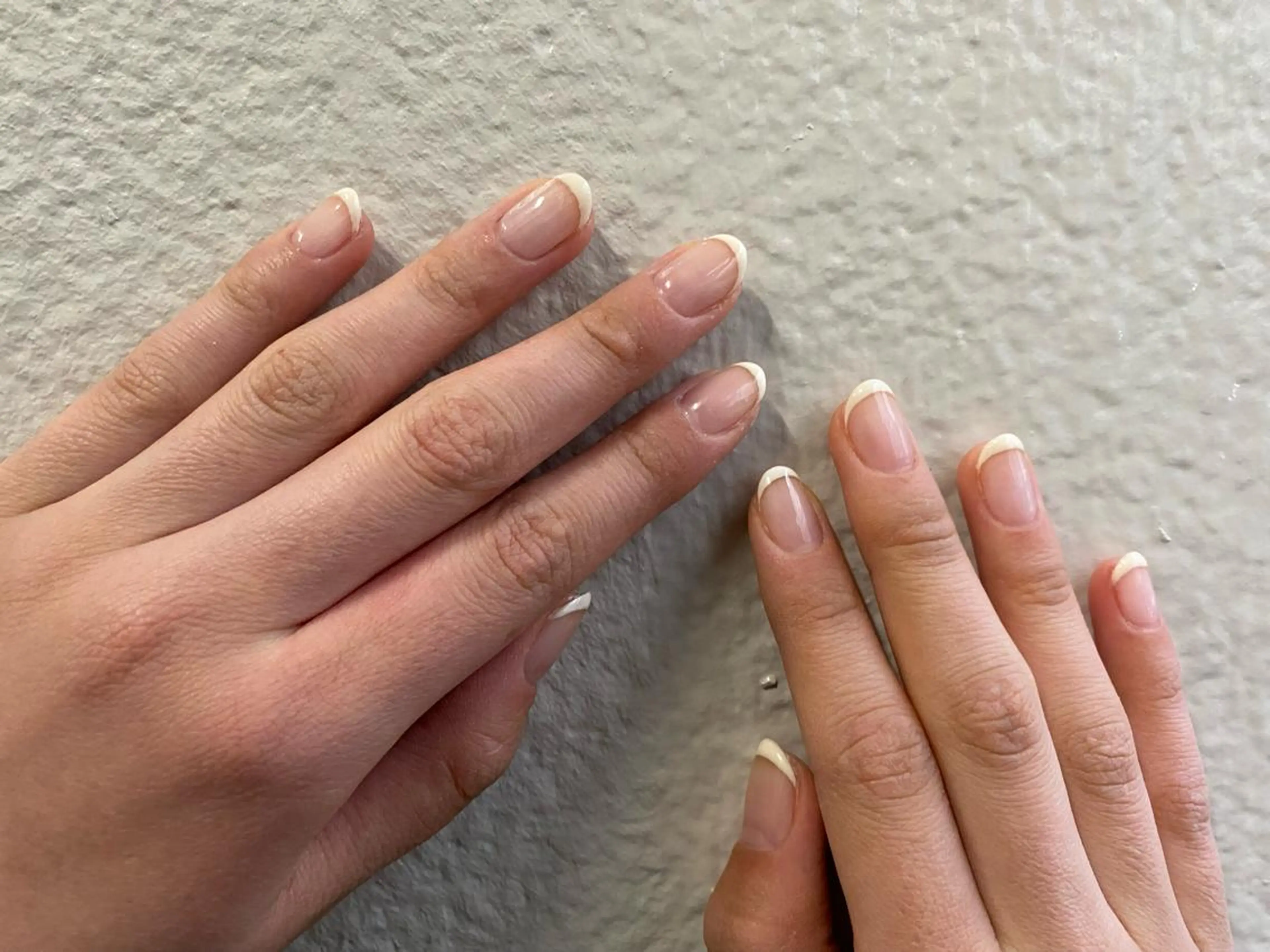 カラー ネイル フレンチネイル ハンドネイル scre as Etelのネイルデザイン