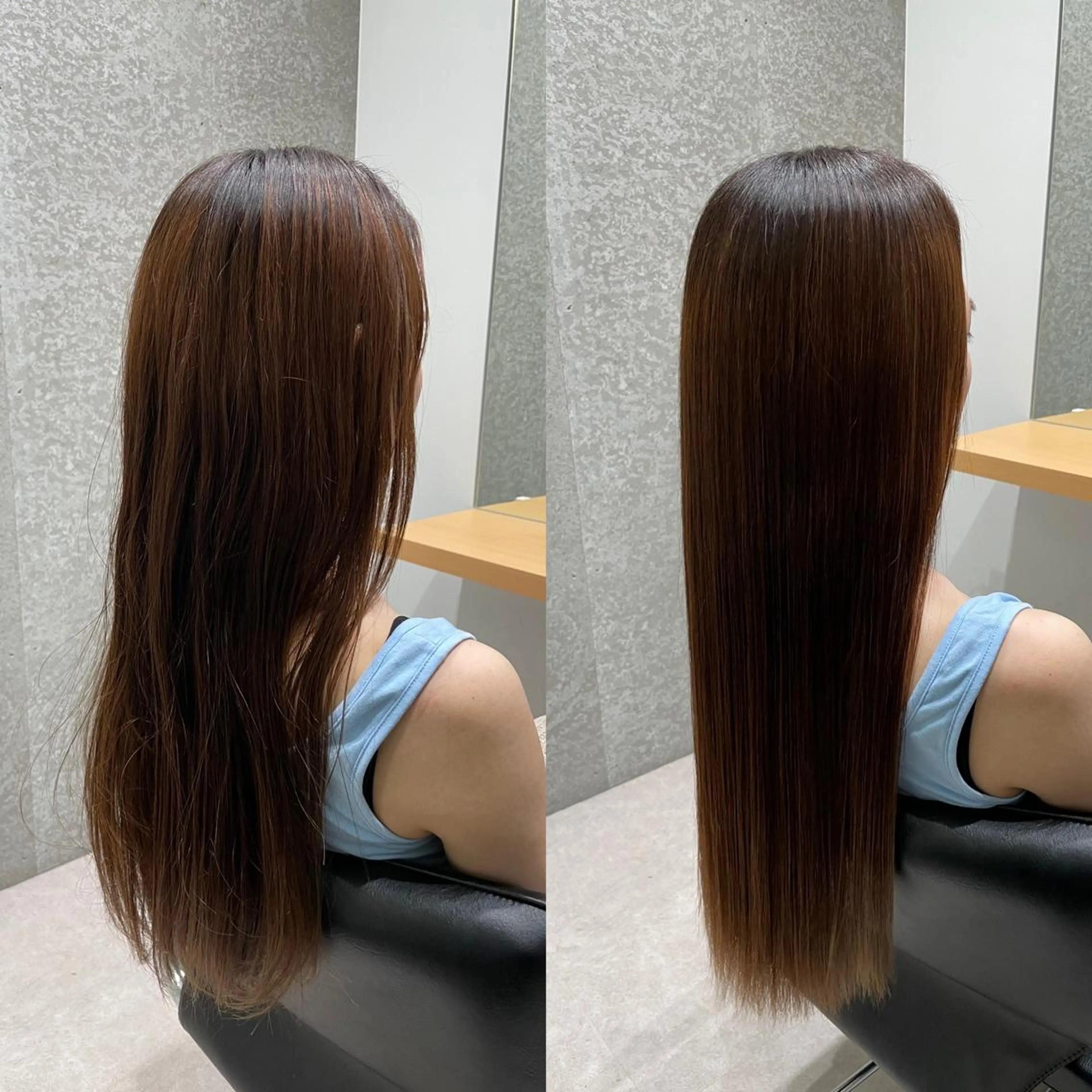 セミロング 髪質改善 トリートメント トリートメント ヘッドスパ 髪質改善ヘアケア 艶髪特化/上田のヘアスタイル