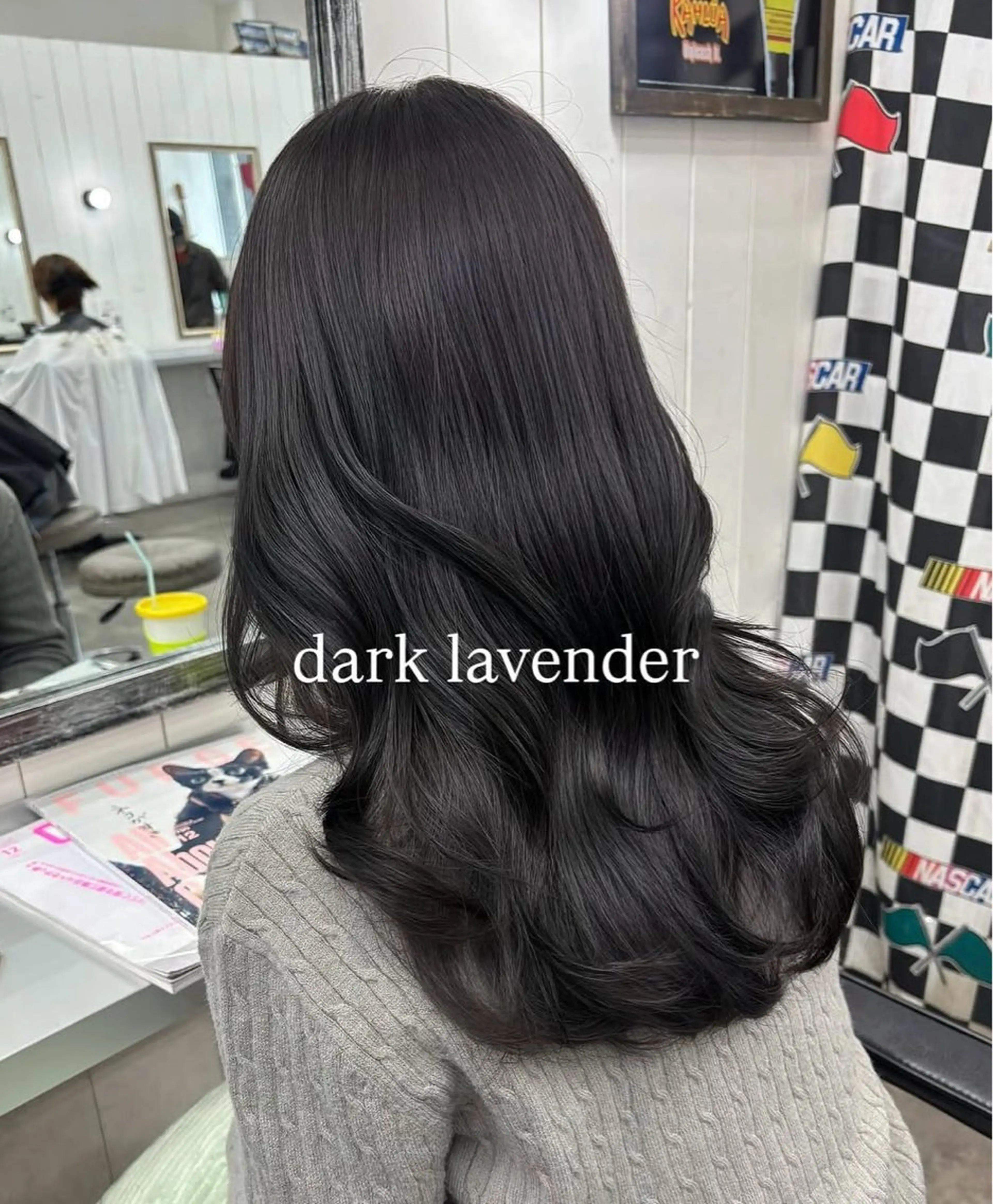 ロング ヘアカラー 永野 瑛大のヘアスタイル