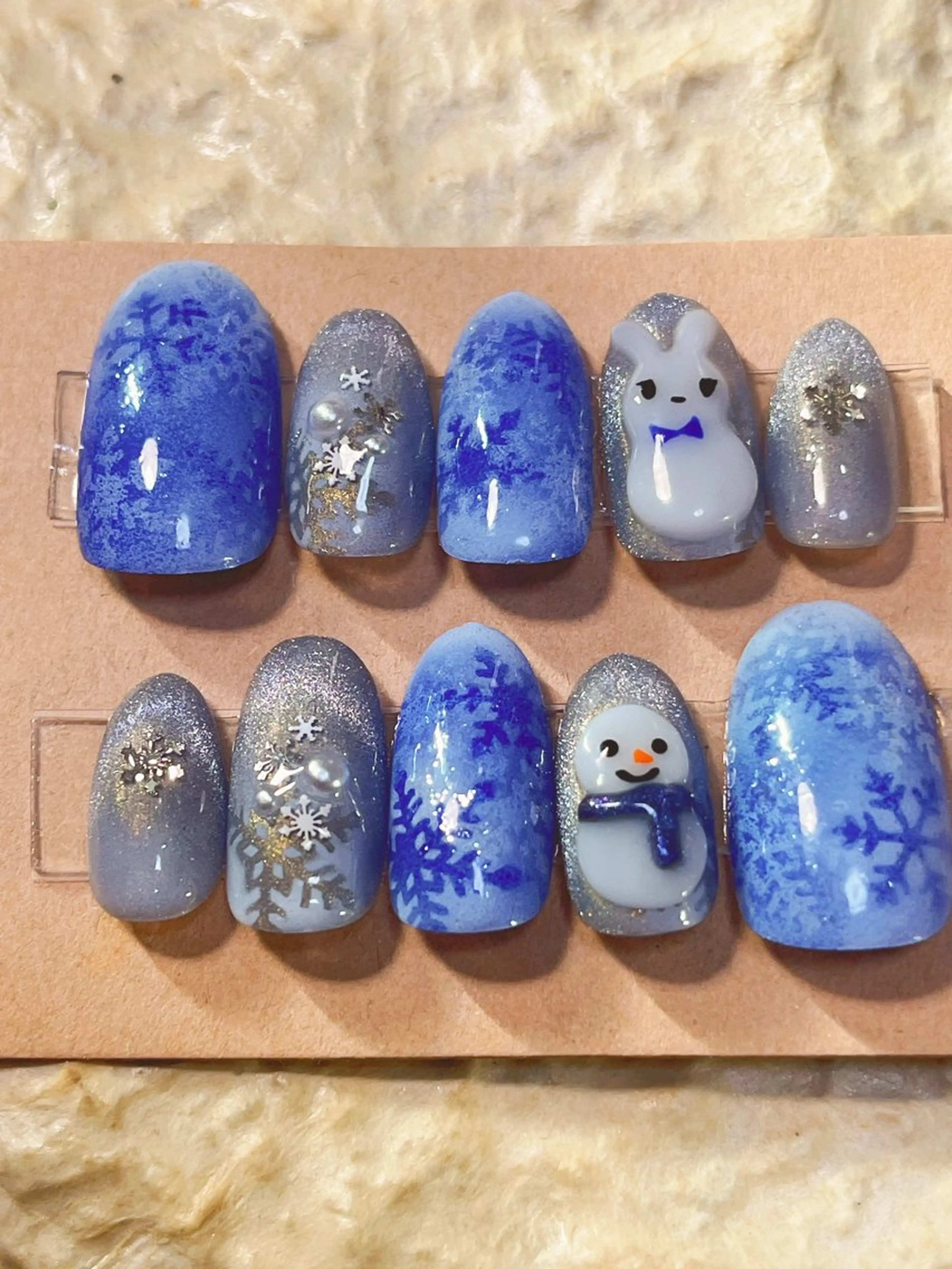 オーダーメイドエアブラシネイルチップの写真