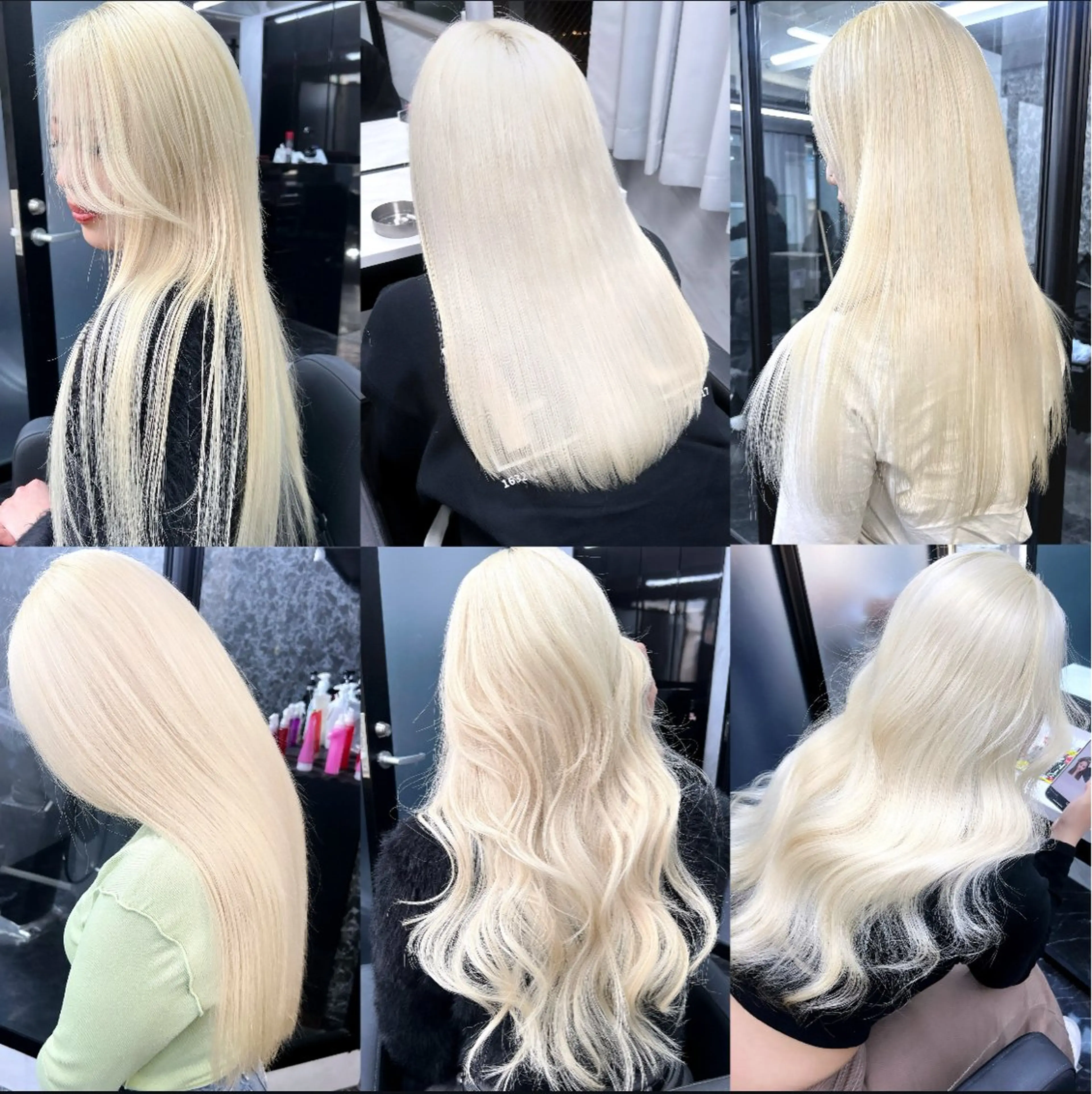 ロング カラー カット ヘアカラー トリートメント 梅田/韓国ヘア/ エクステ🤖ヒナのヘアスタイル