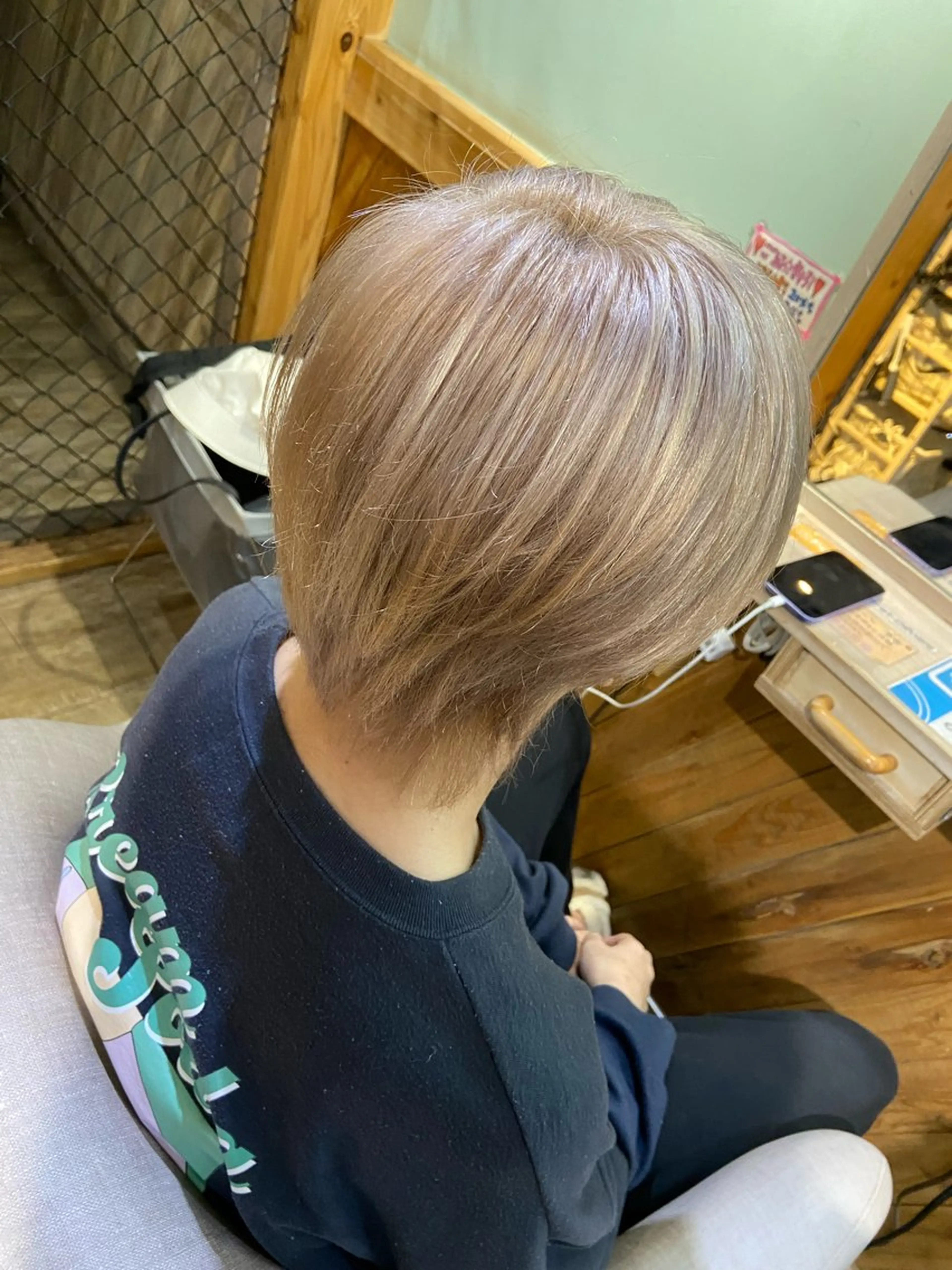 ショート カラー メンズ CORE masaのヘアスタイル