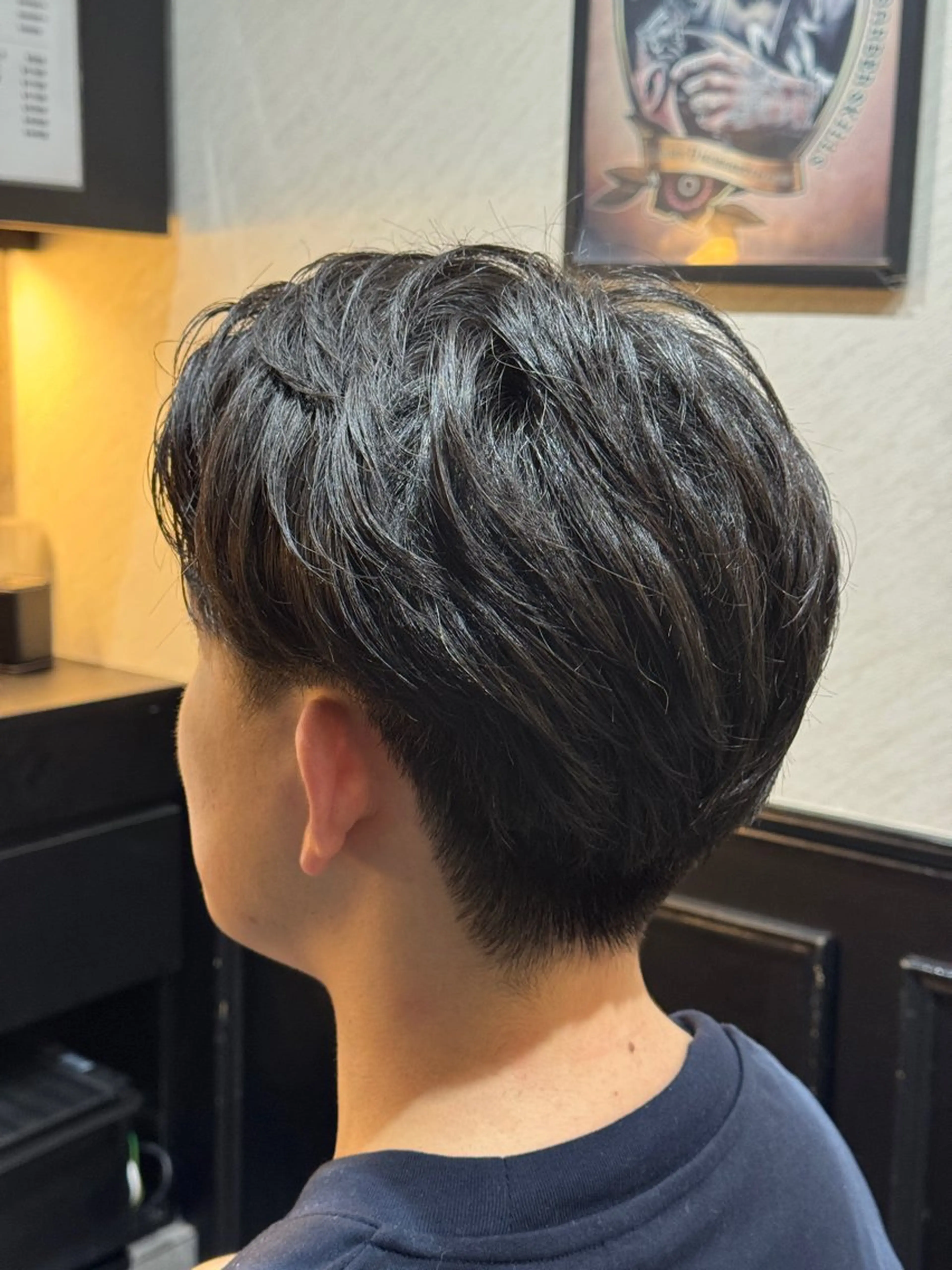 ショート カット ヘアカラー 有田 光輝のヘアスタイル