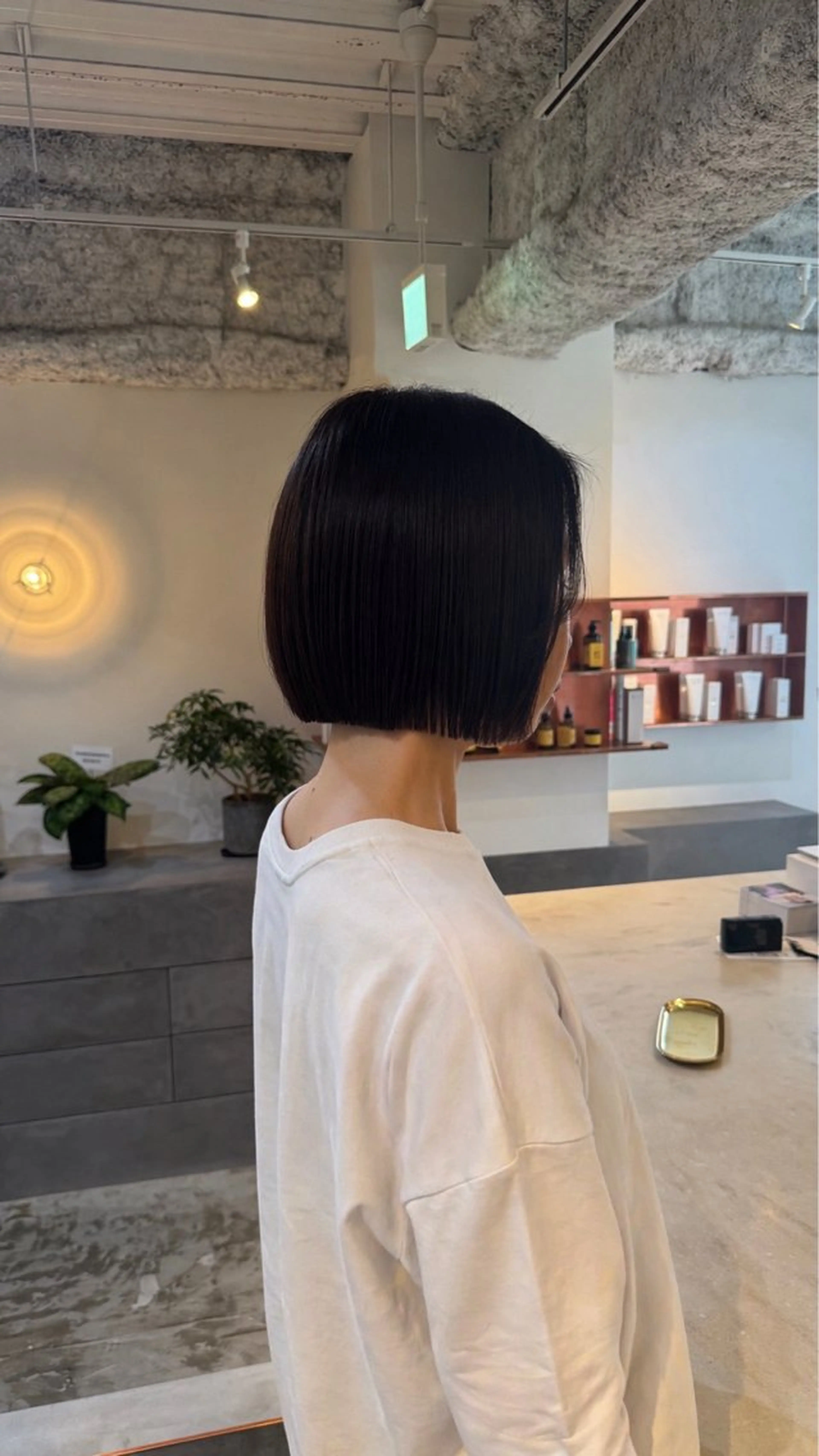 ショート カット 愛花/久屋大通/ 切りっぱなしボブのヘアスタイル