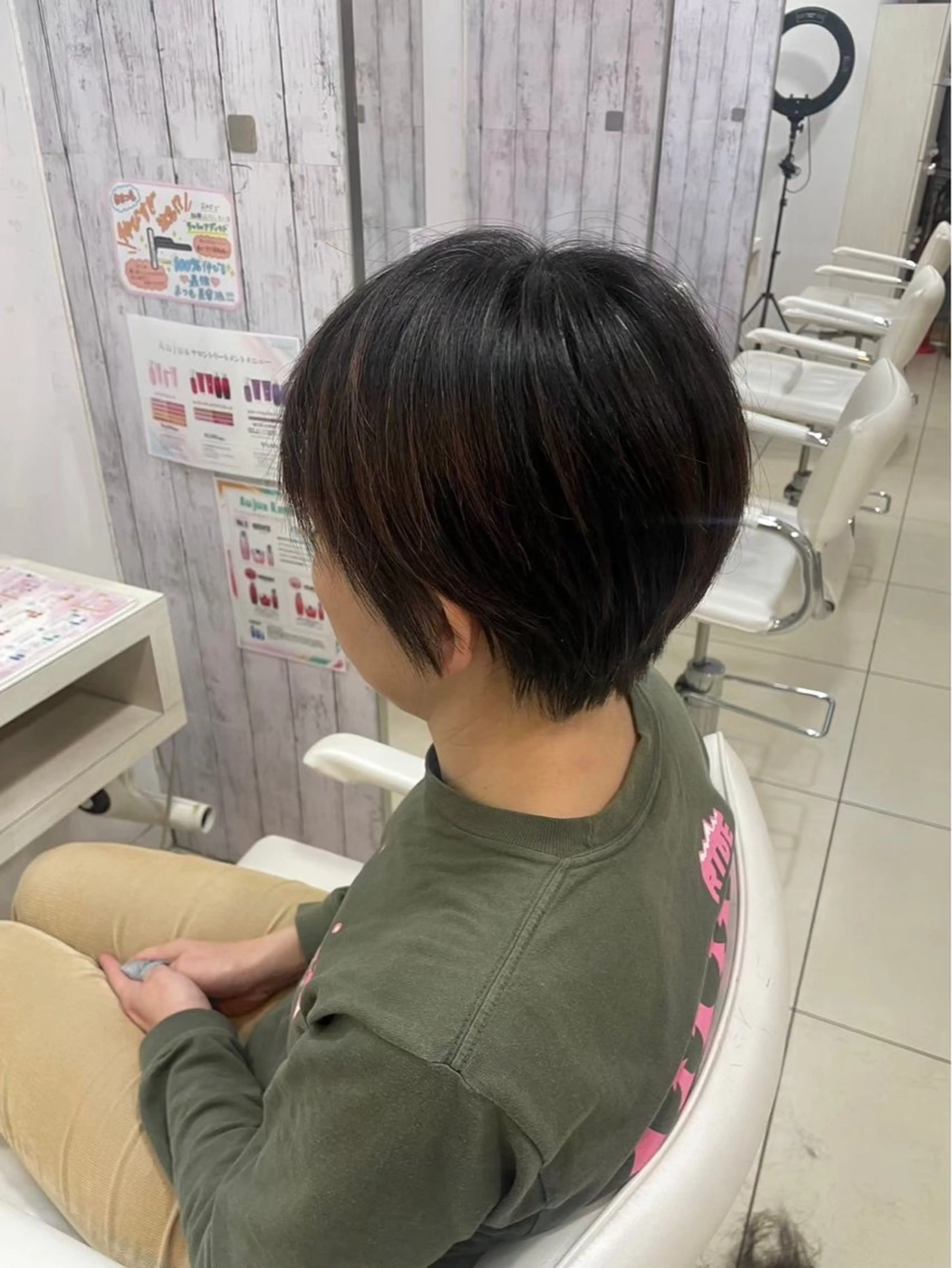 ショート [髪質改善カラー] 佐藤唯花🦋のヘアスタイル