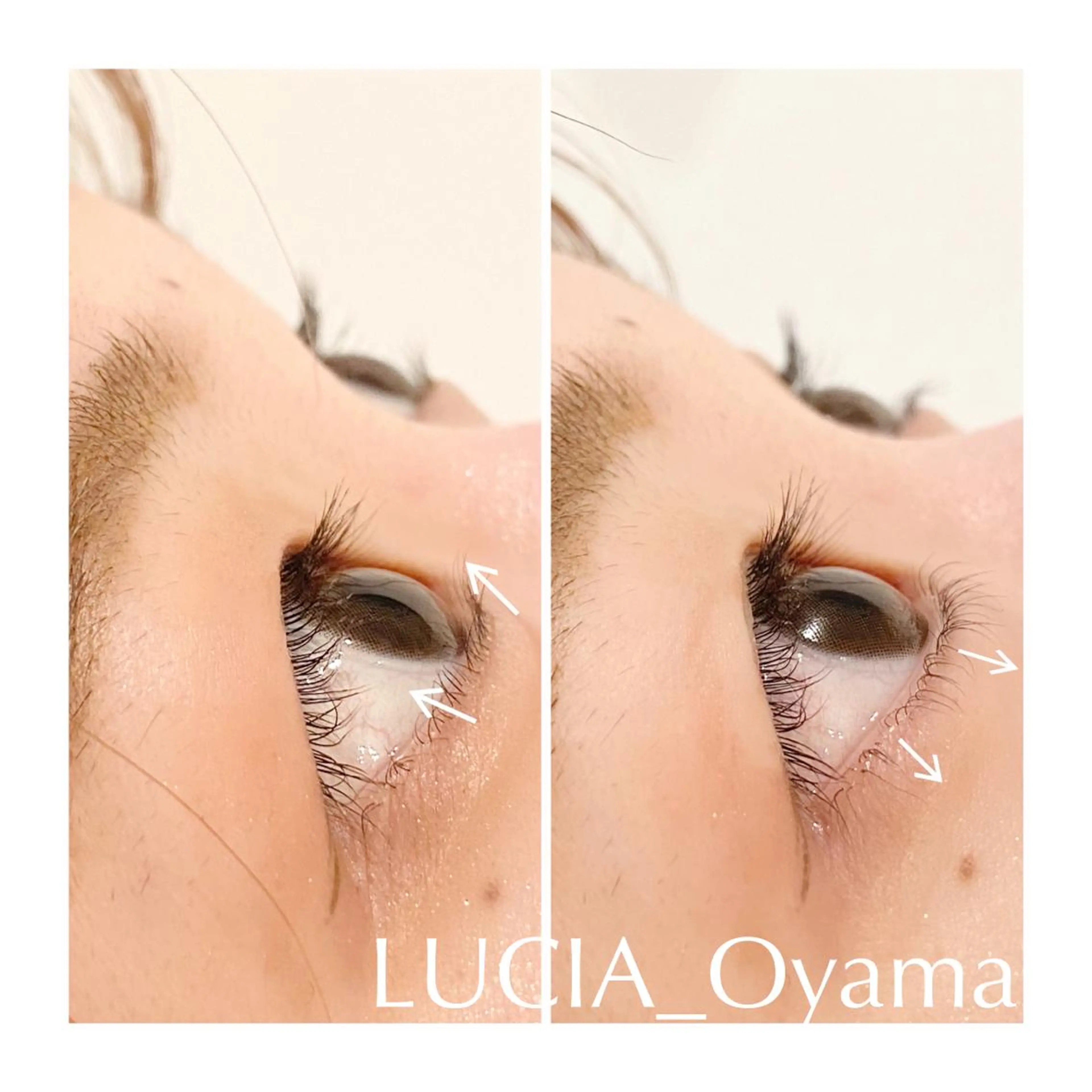 マツエク・マツパ まつげパーマ 下まつげエクステ LUCIA 天神店のマツエク・マツパデザイン