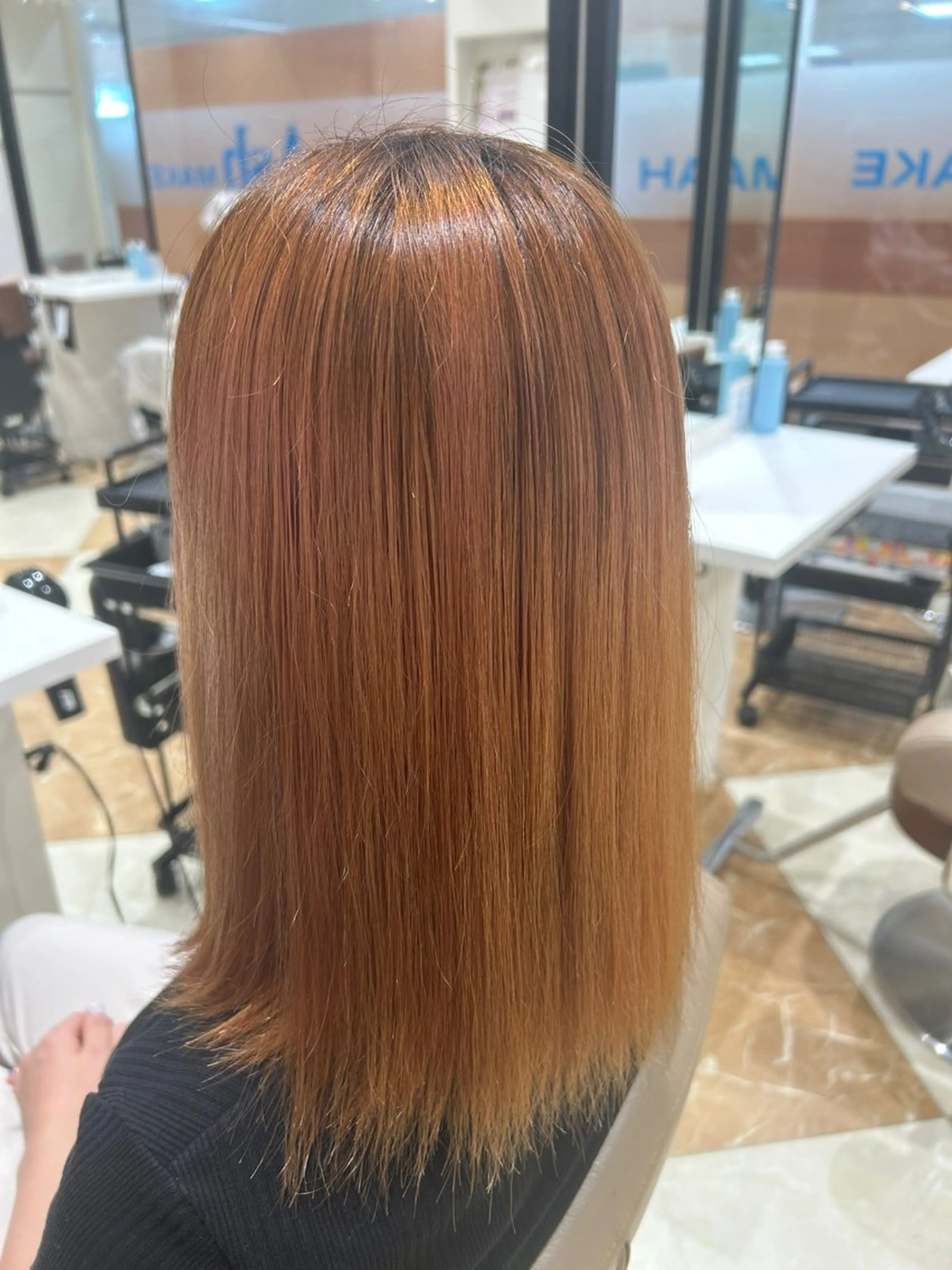 ミディアム カラー 髪質改善特化 赤塚雄輝のヘアスタイル