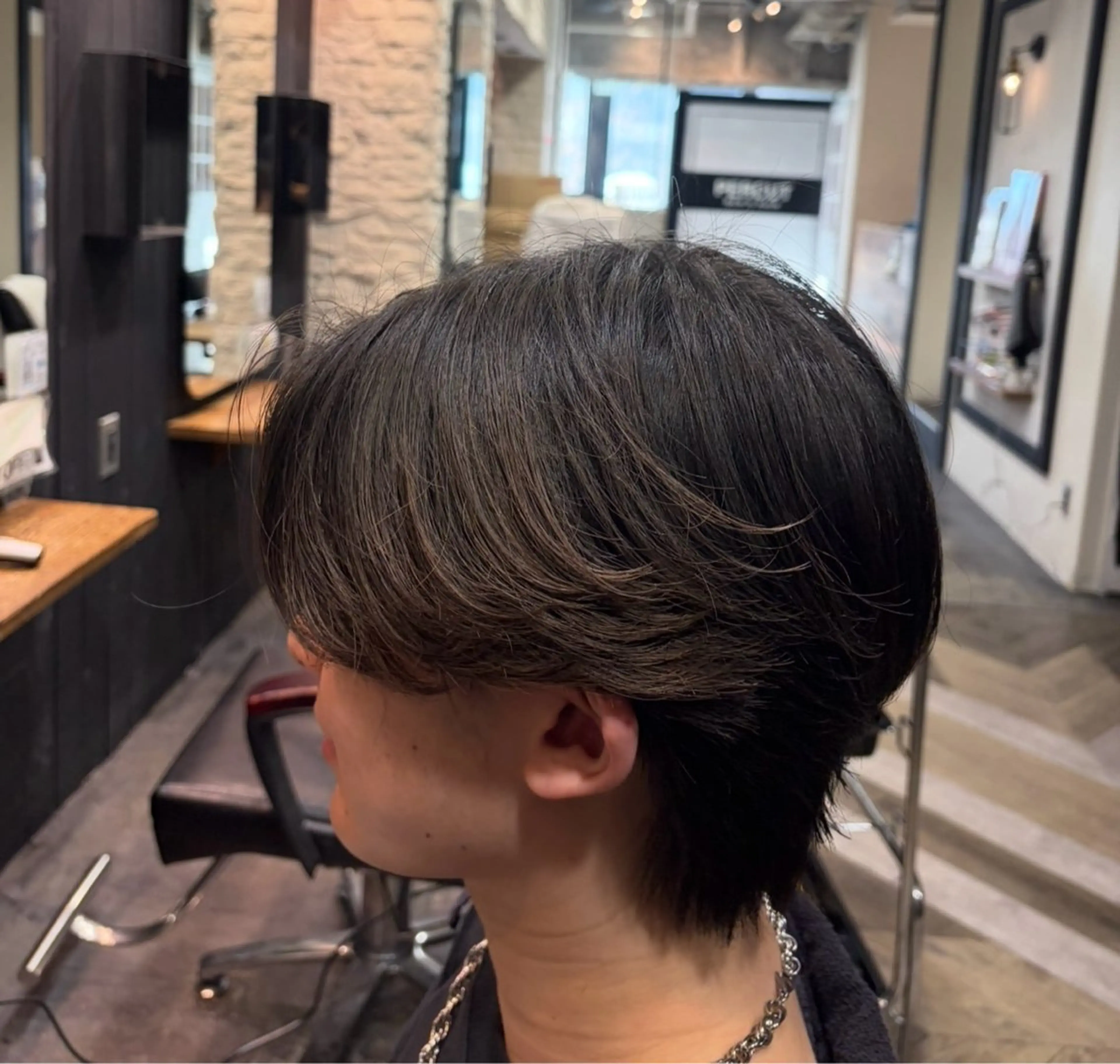 メンズ パーマモデル/上村 コウスケのヘアスタイル