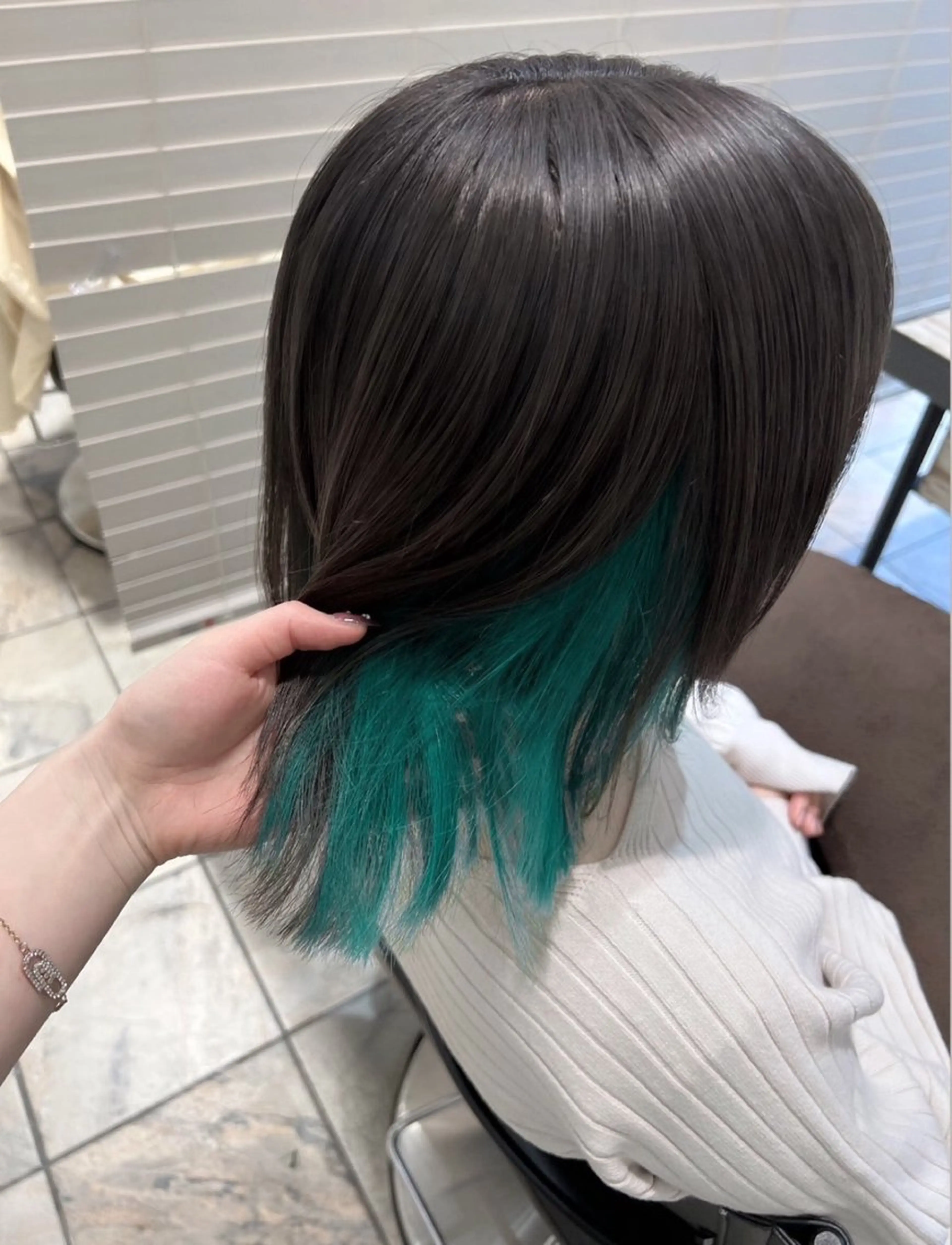 ミディアム ヘアカラー 韓国風ヘア♥ nonoのヘアスタイル