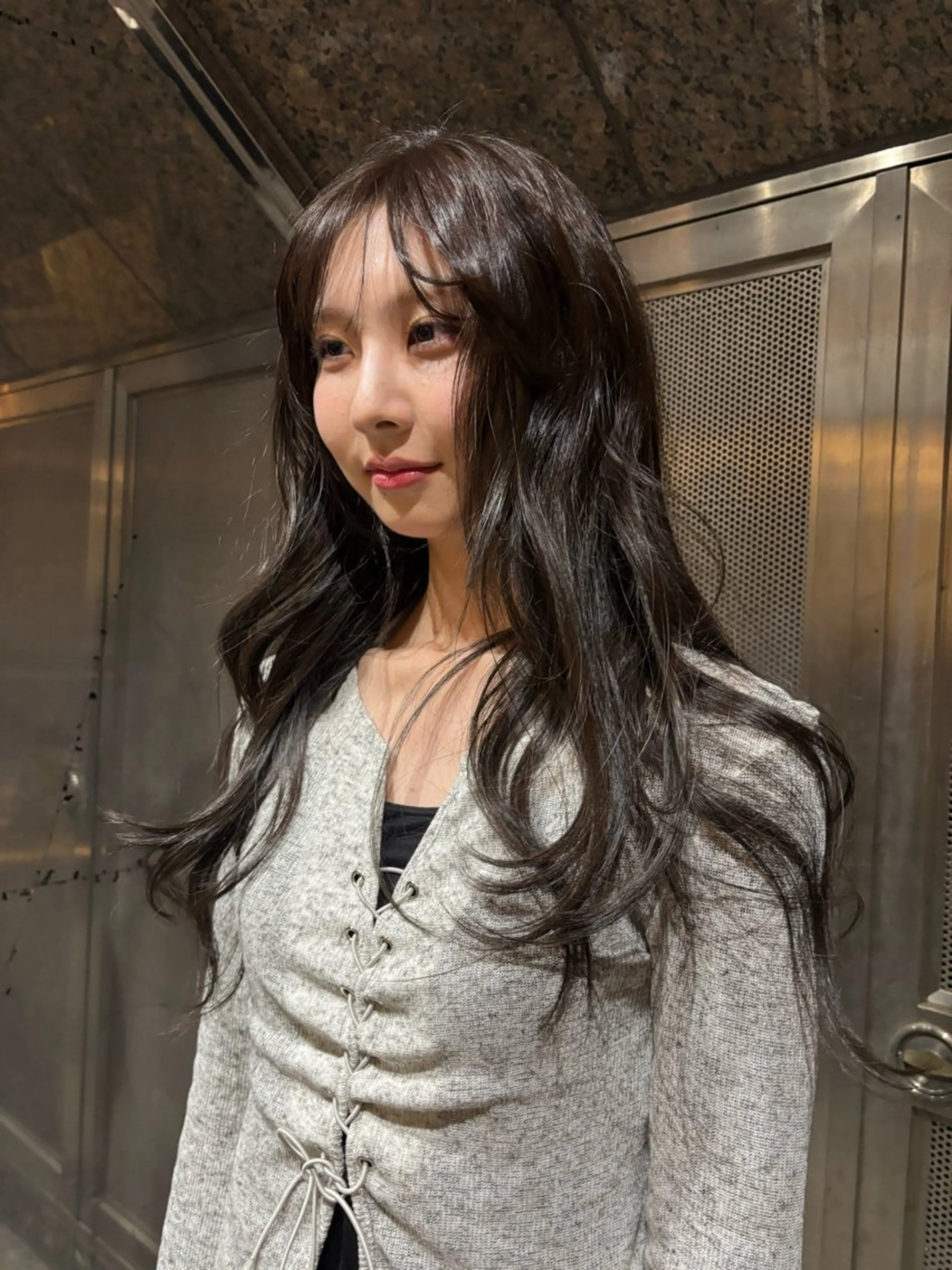 ロング ヘアカラー ⠀ 🪽縮毛矯正🪽萌のヘアスタイル