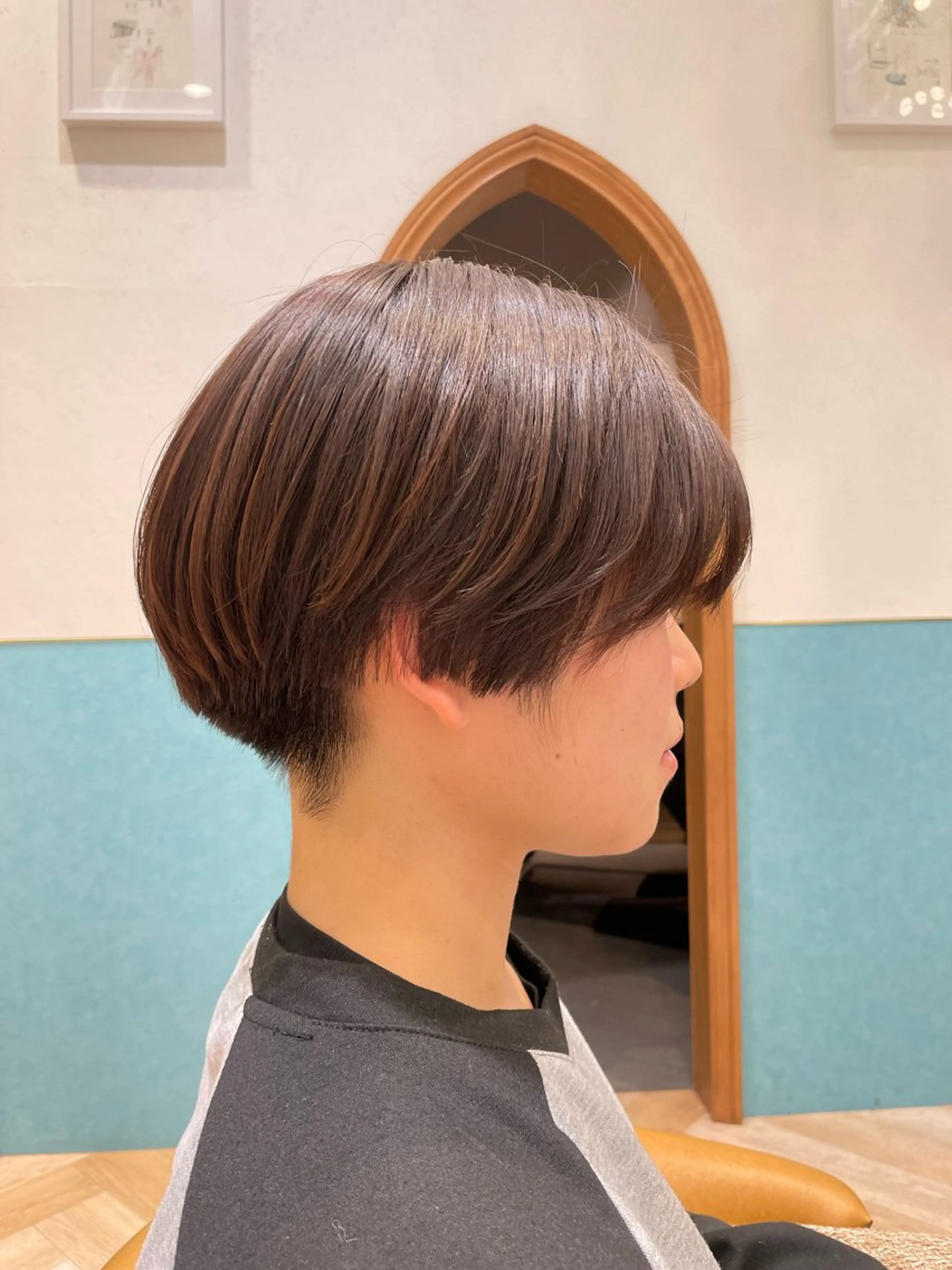 ショート ショートヘア カット ヘアカラー トリートメント 韓国/ハッシュカット /レイヤー🧸千純のヘアスタイル