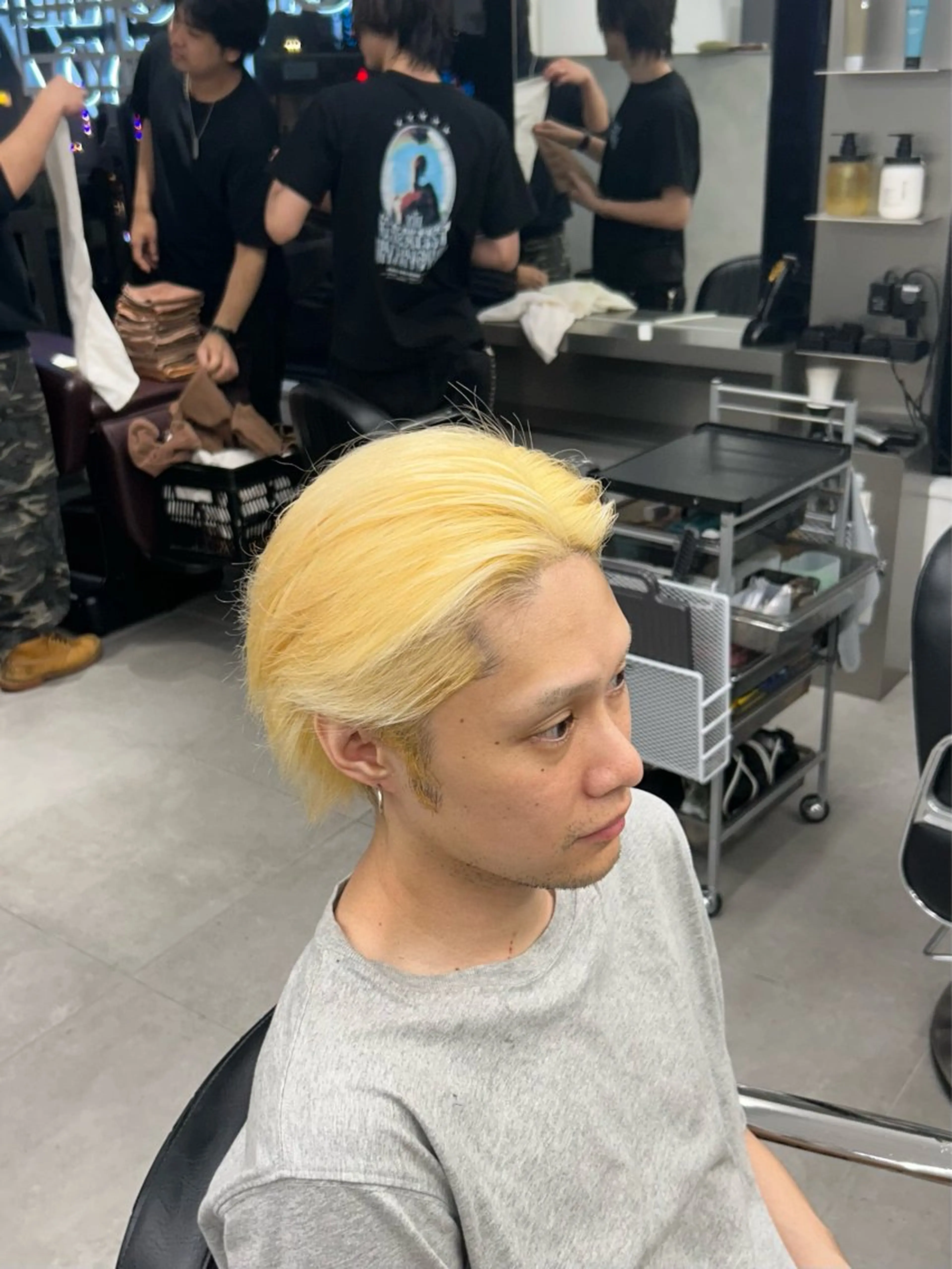 カラー メンズ 村上 結汰のヘアスタイル