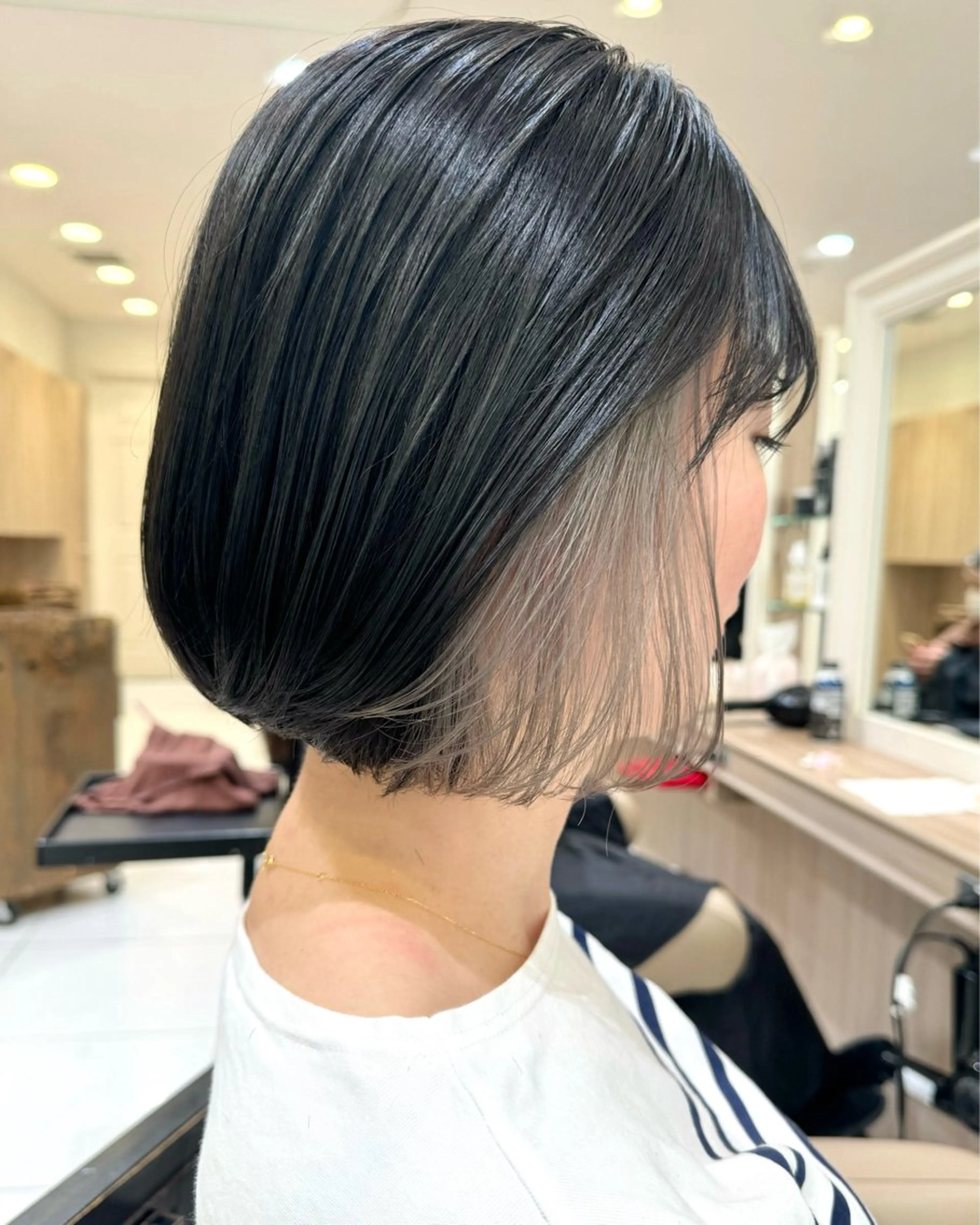 カラー 当日予約🆗✂︎ ウエモト　タクのヘアスタイル