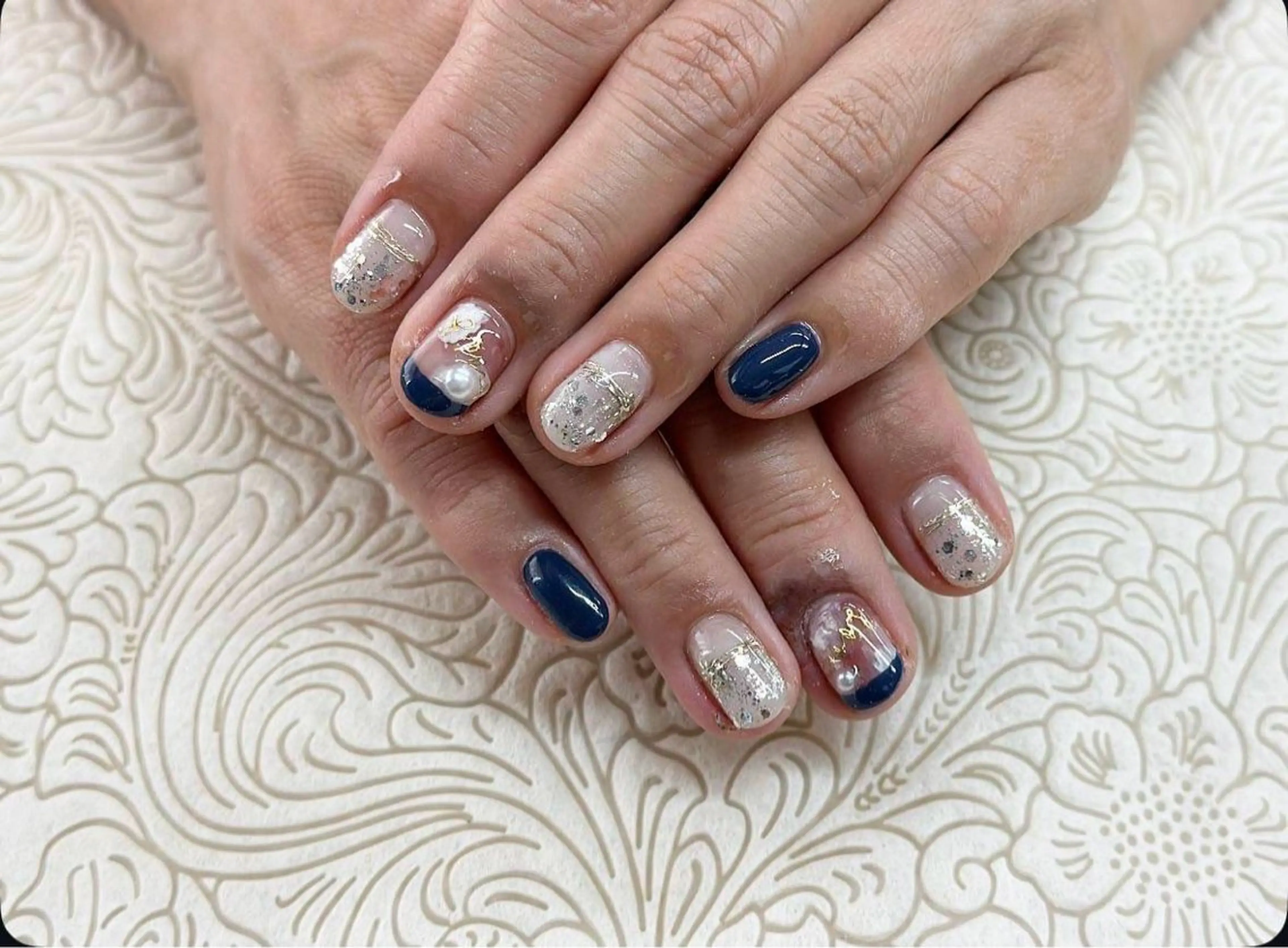 ネイル フラワーネイル precious nail room所属・precious nail  roomのネイルデザイン