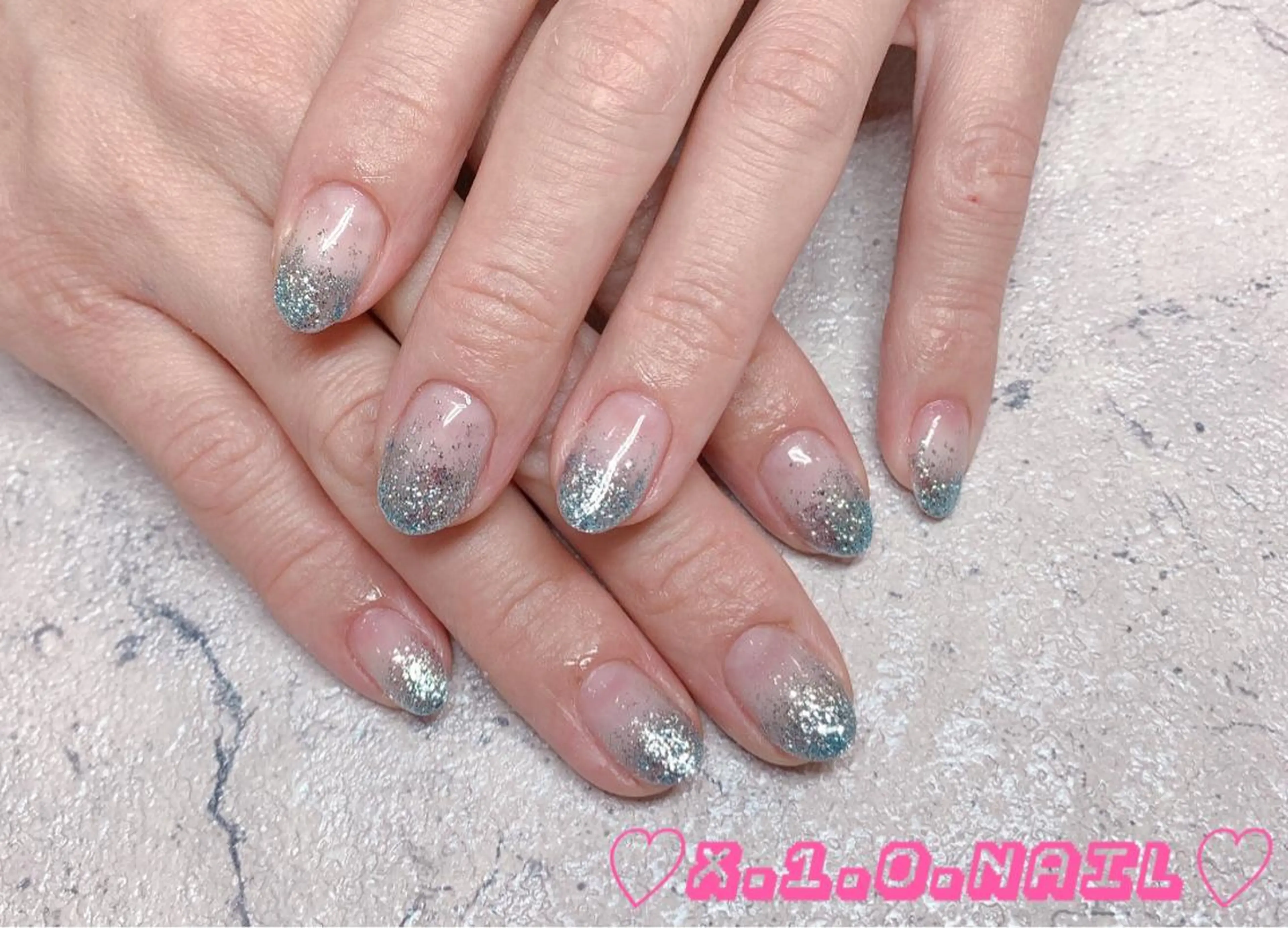 ネイル アニマル柄 アートネイル ニュアンスネイル ネイルチップ ハンドネイル x.1.0.nail ♡Cのネイルデザイン