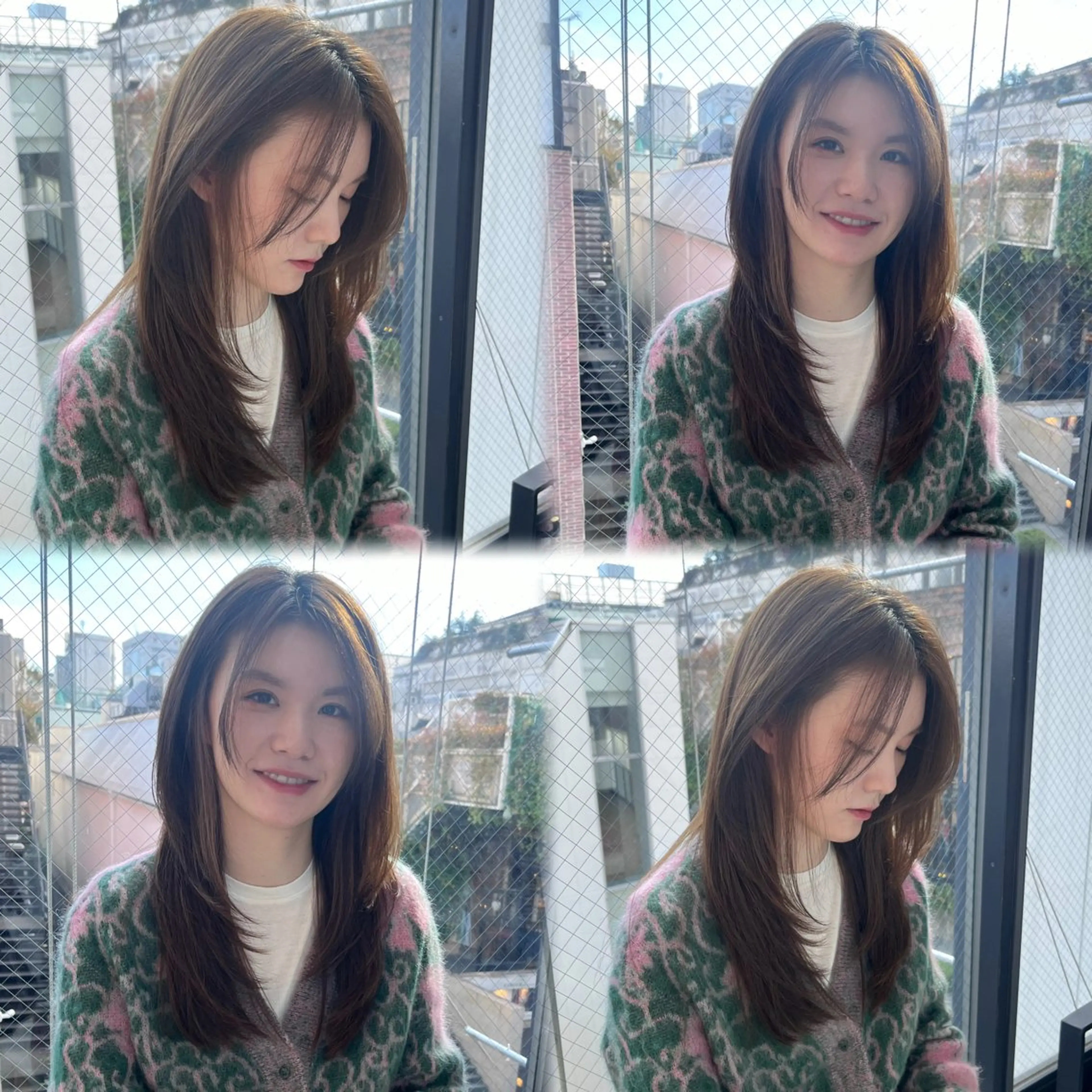 ロング レイヤーくびれヘア アレンジmanakaのヘアスタイル