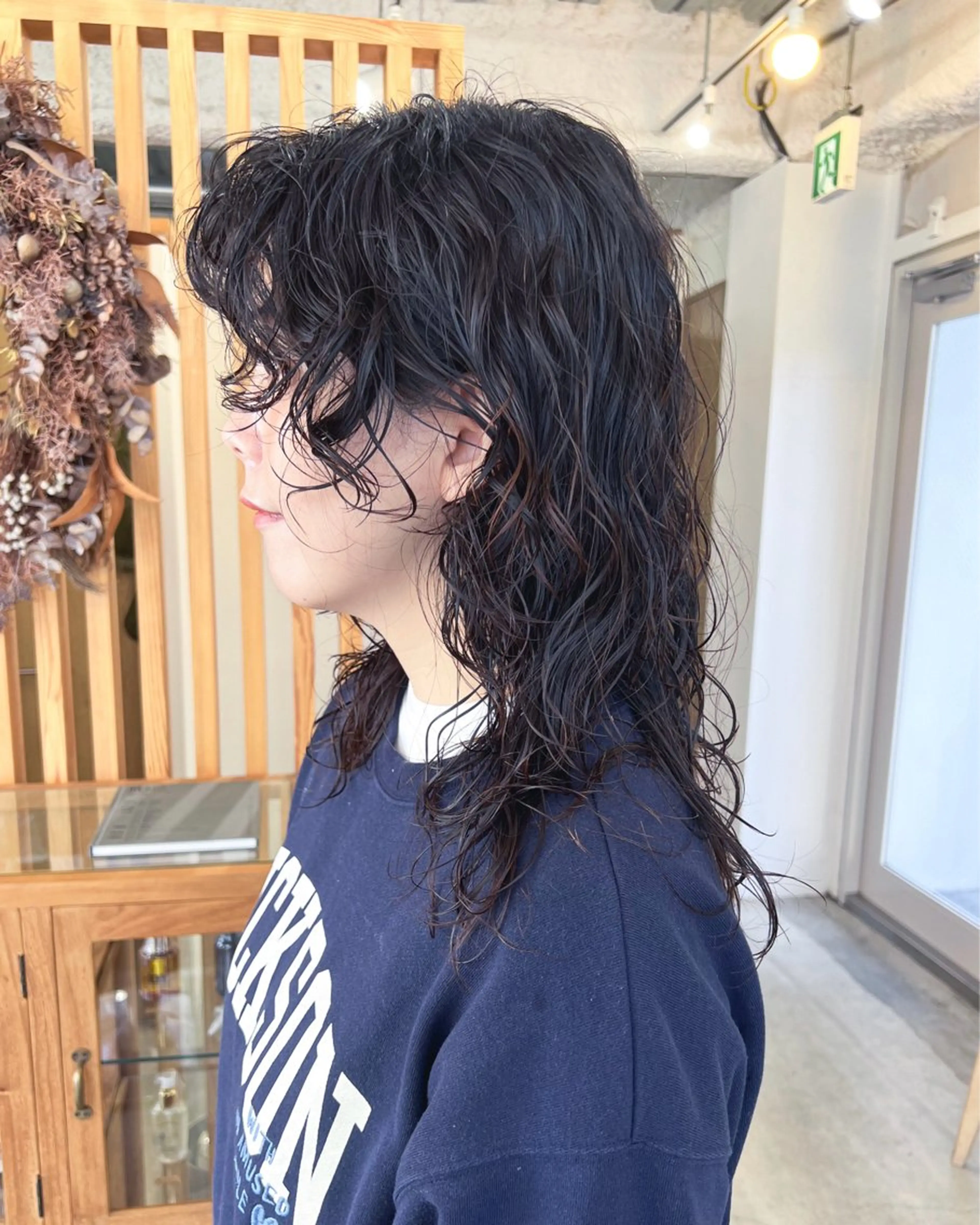 ロング パーマ エトウリクシ パーマ美容師のヘアスタイル