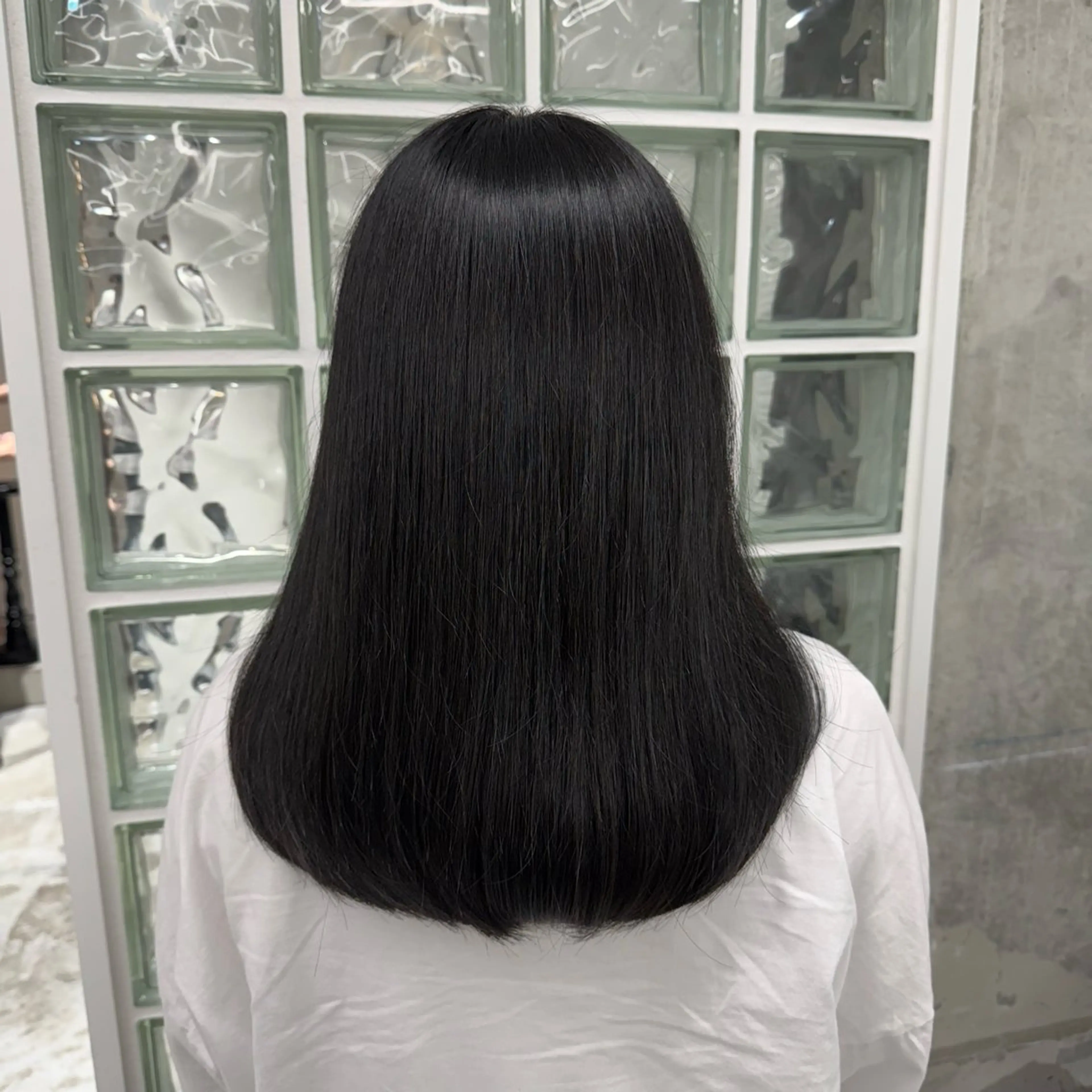 カラー ヘアカラー トリートメント ヘアセット 秋永 鈴のヘアスタイル