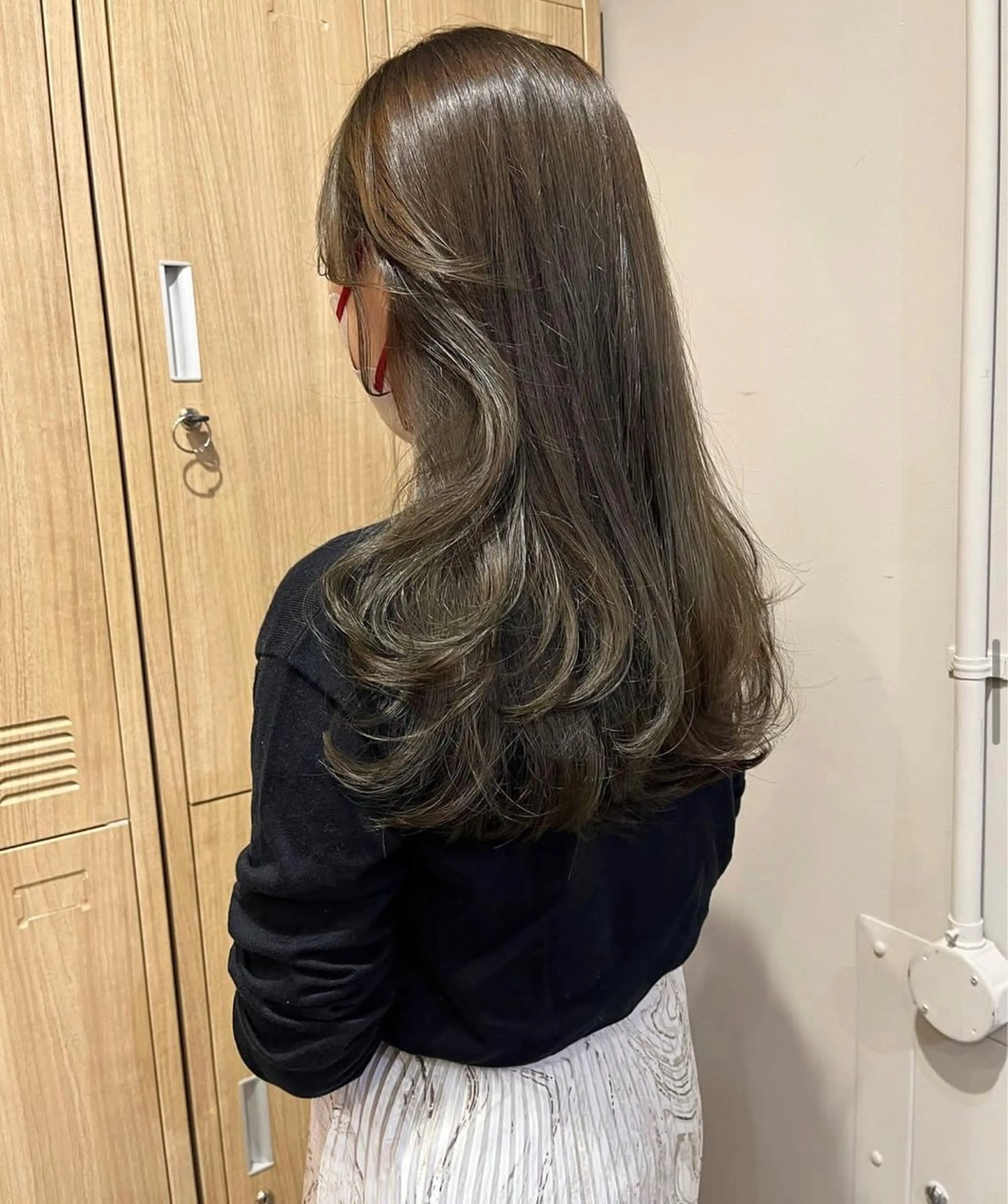 カラー ヘアカラー レイヤーカット🍏 パーマ/ののかのヘアスタイル