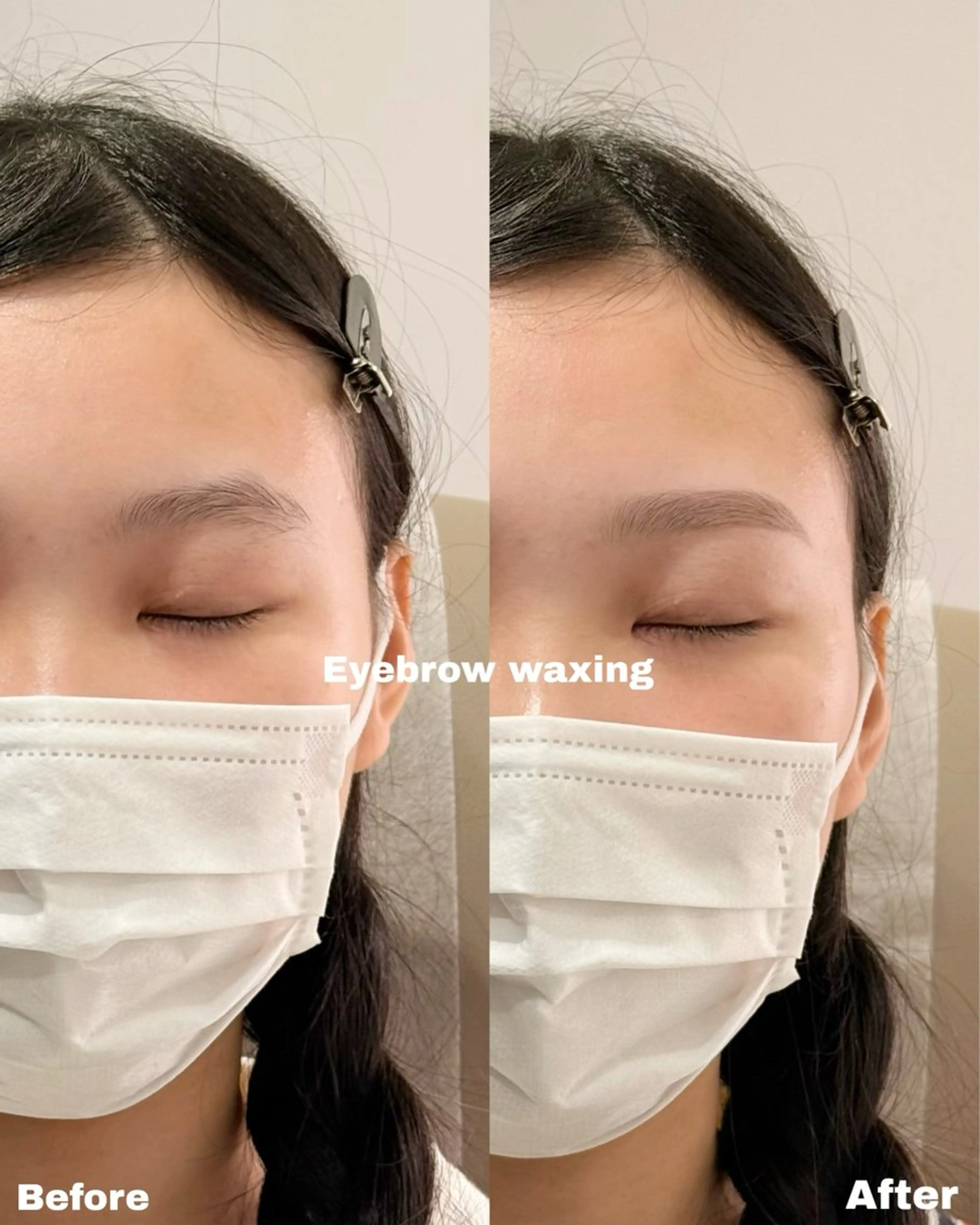 アイブロウ ワックス脱毛 安済 ひとみの眉毛・アイブロウイメージ