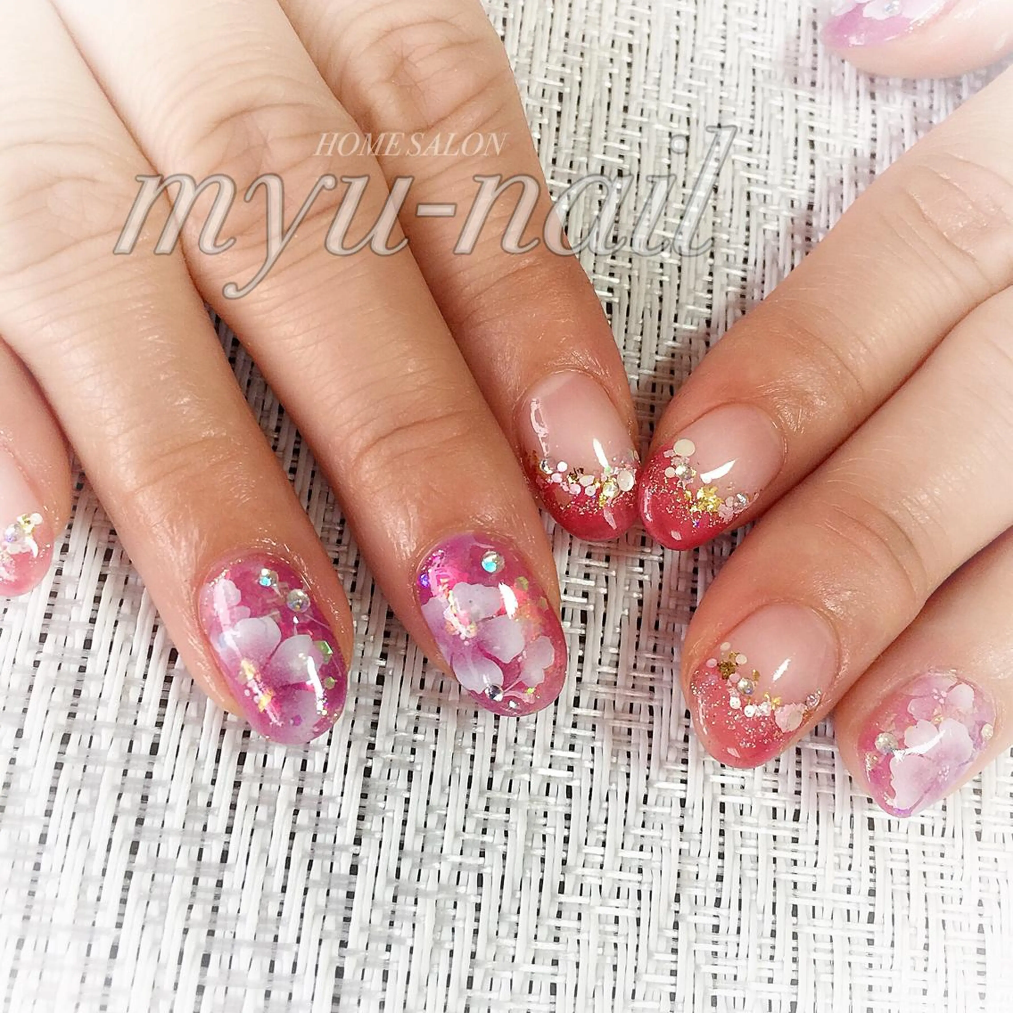 ネイル ホームサロン myu-nailのネイルデザイン