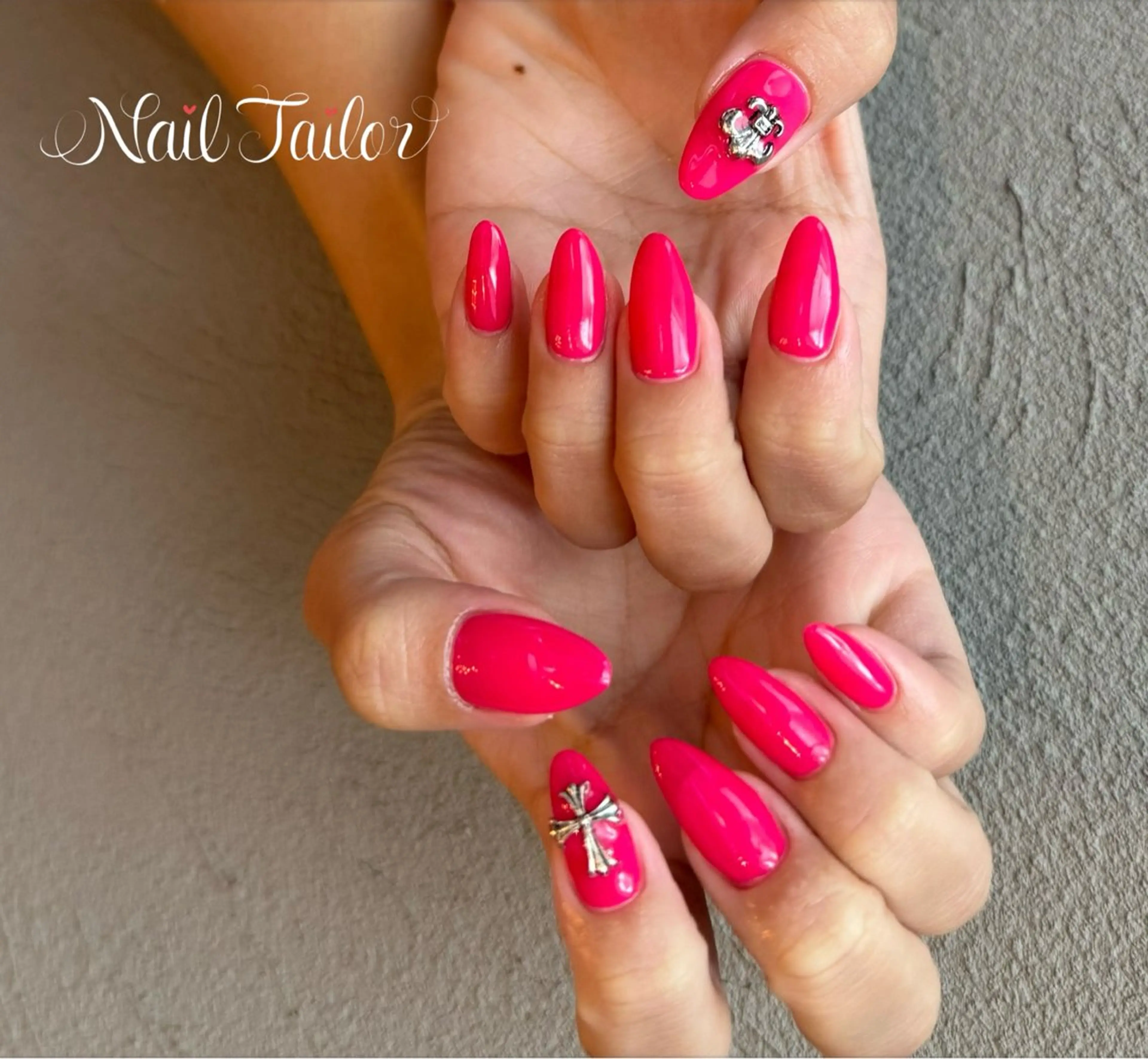 ネイル ピンク ハンドネイル NailTailor ネイルテイラーのネイルデザイン