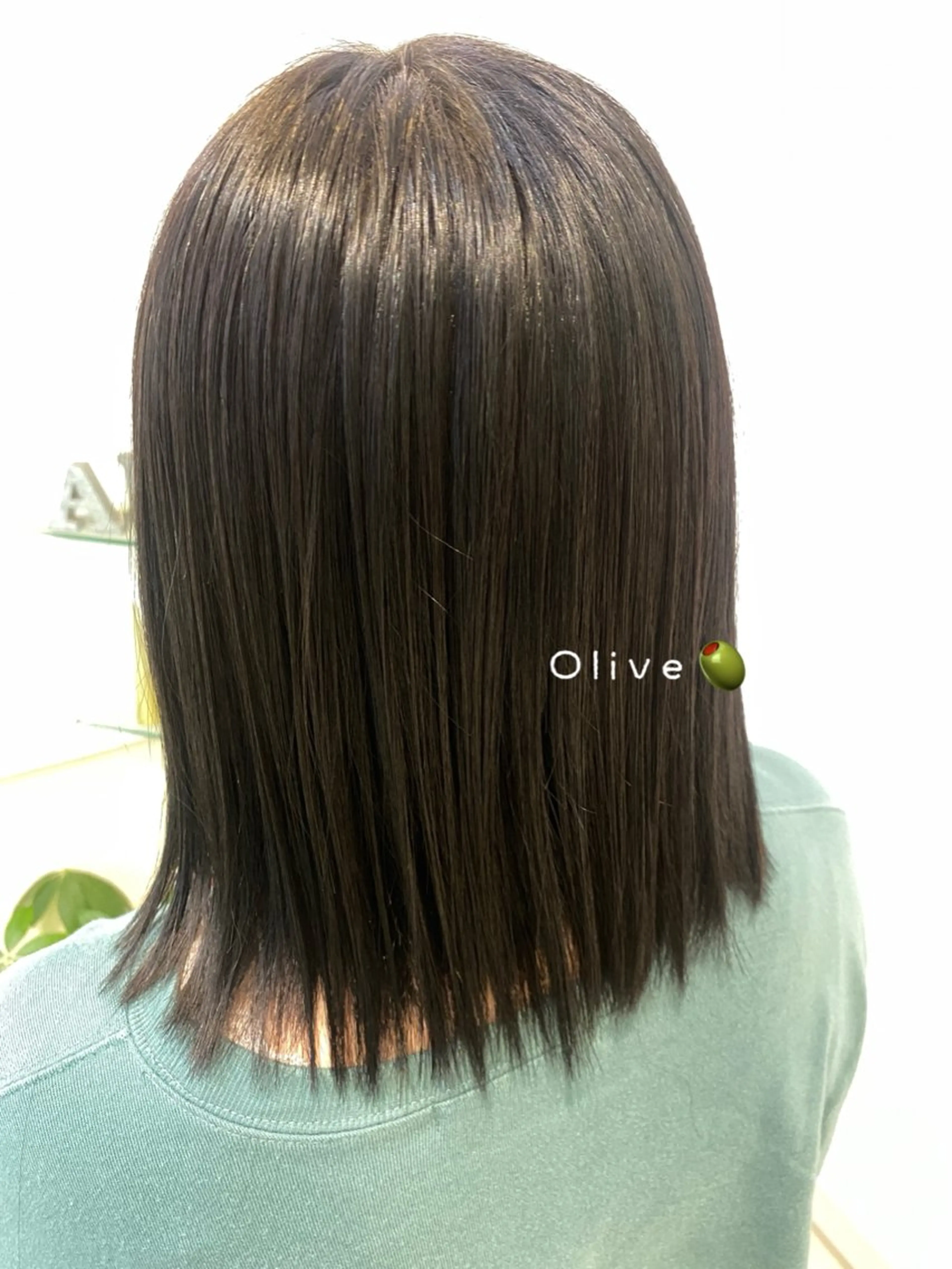 カラー 透明感カラー🧁🩰 🫧仲松良菜🎀のヘアスタイル