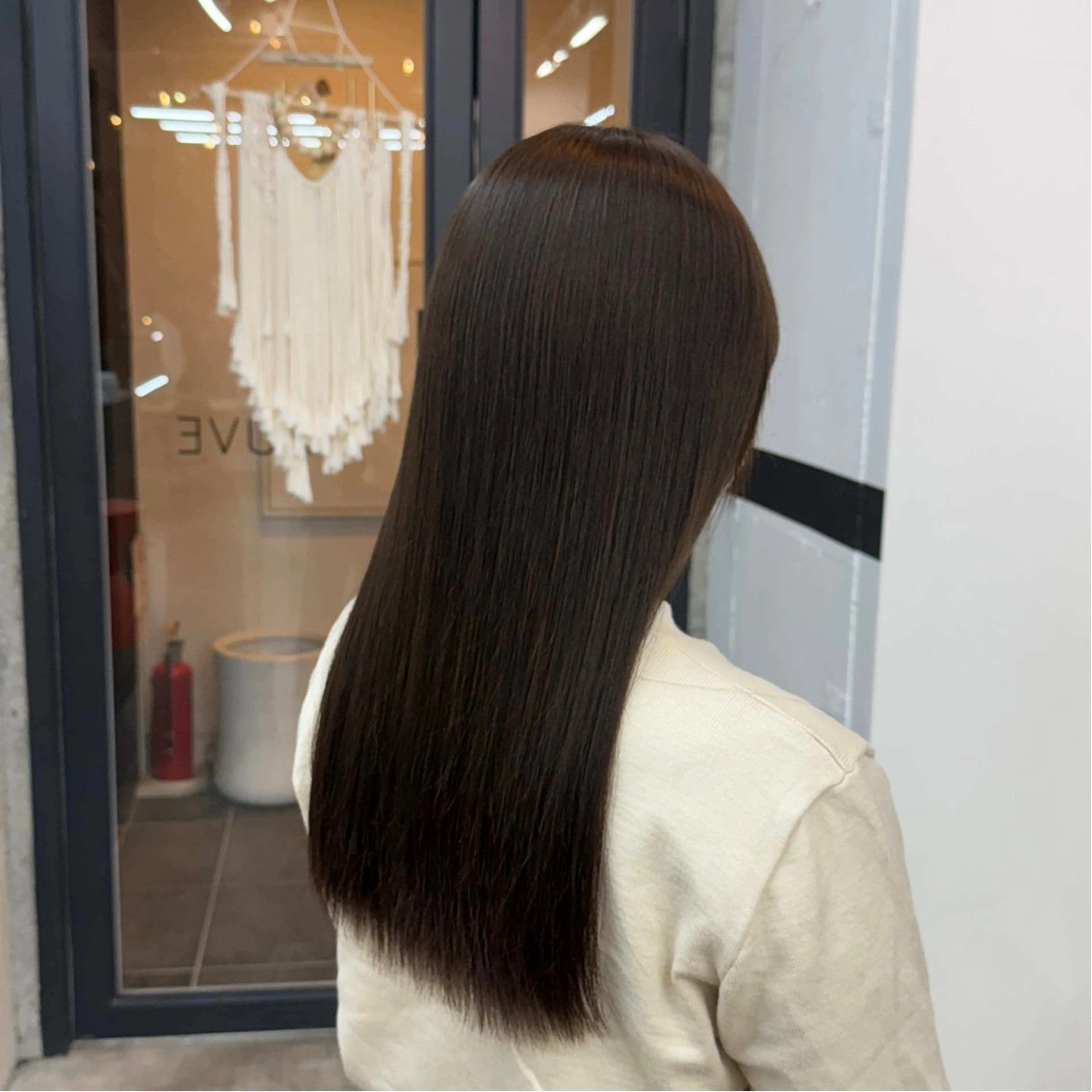 ロング ヘアカラー トリートメント あい あやみのヘアスタイル