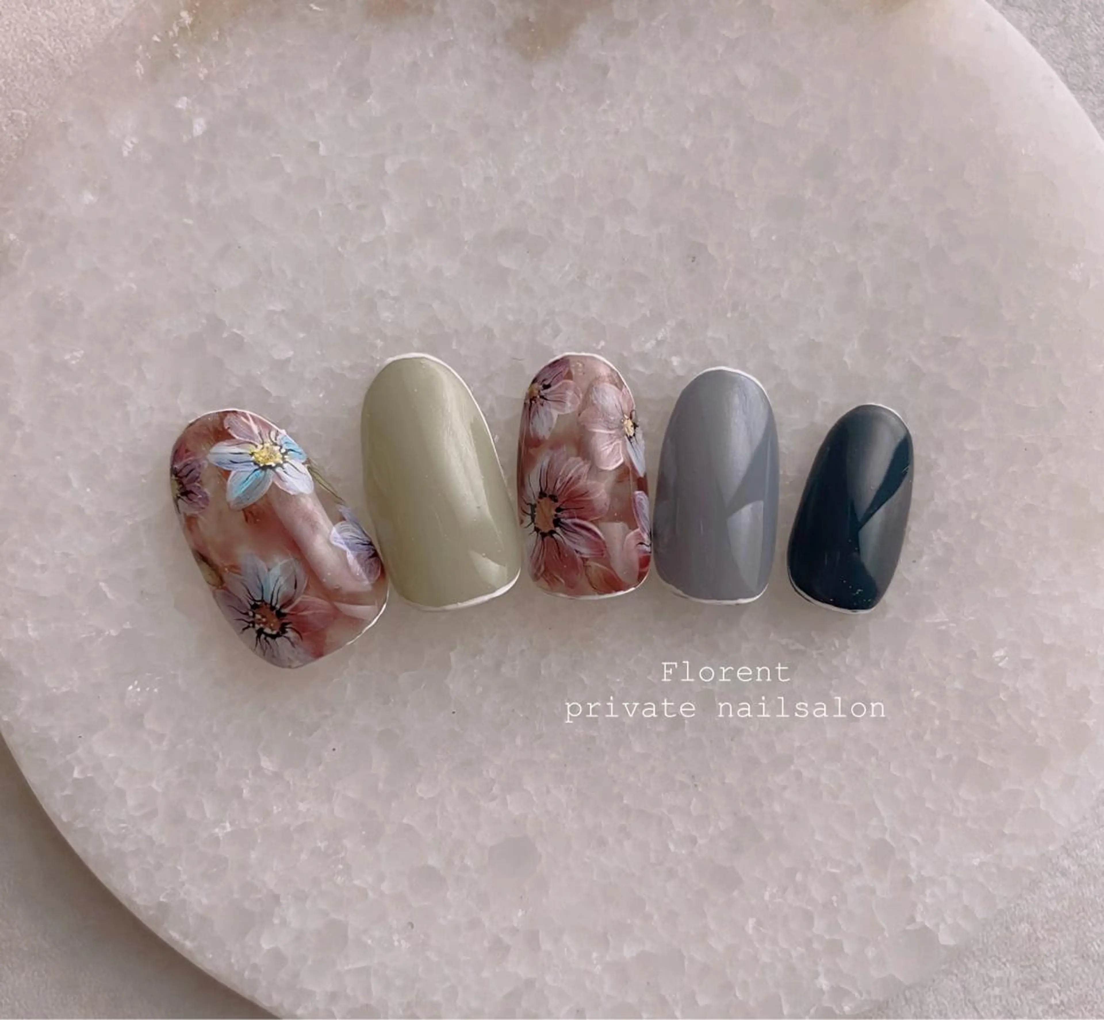 ネイル ハンドネイル florent nailのネイルデザイン
