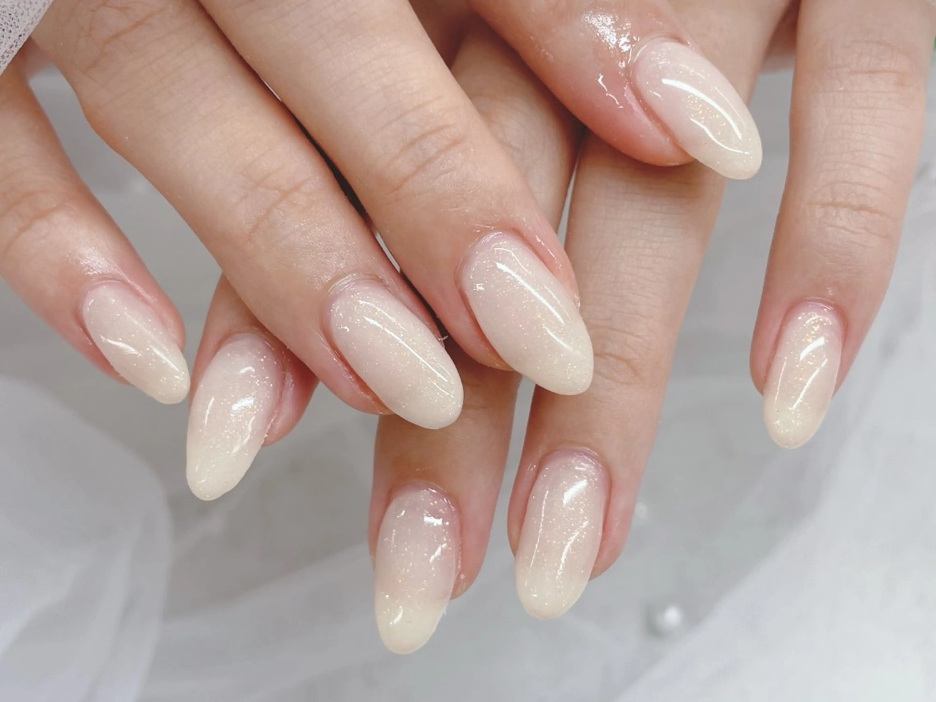 【hand】ご来店3回目より✨うる艶ワンカラー(オフ・ケア込み)の写真