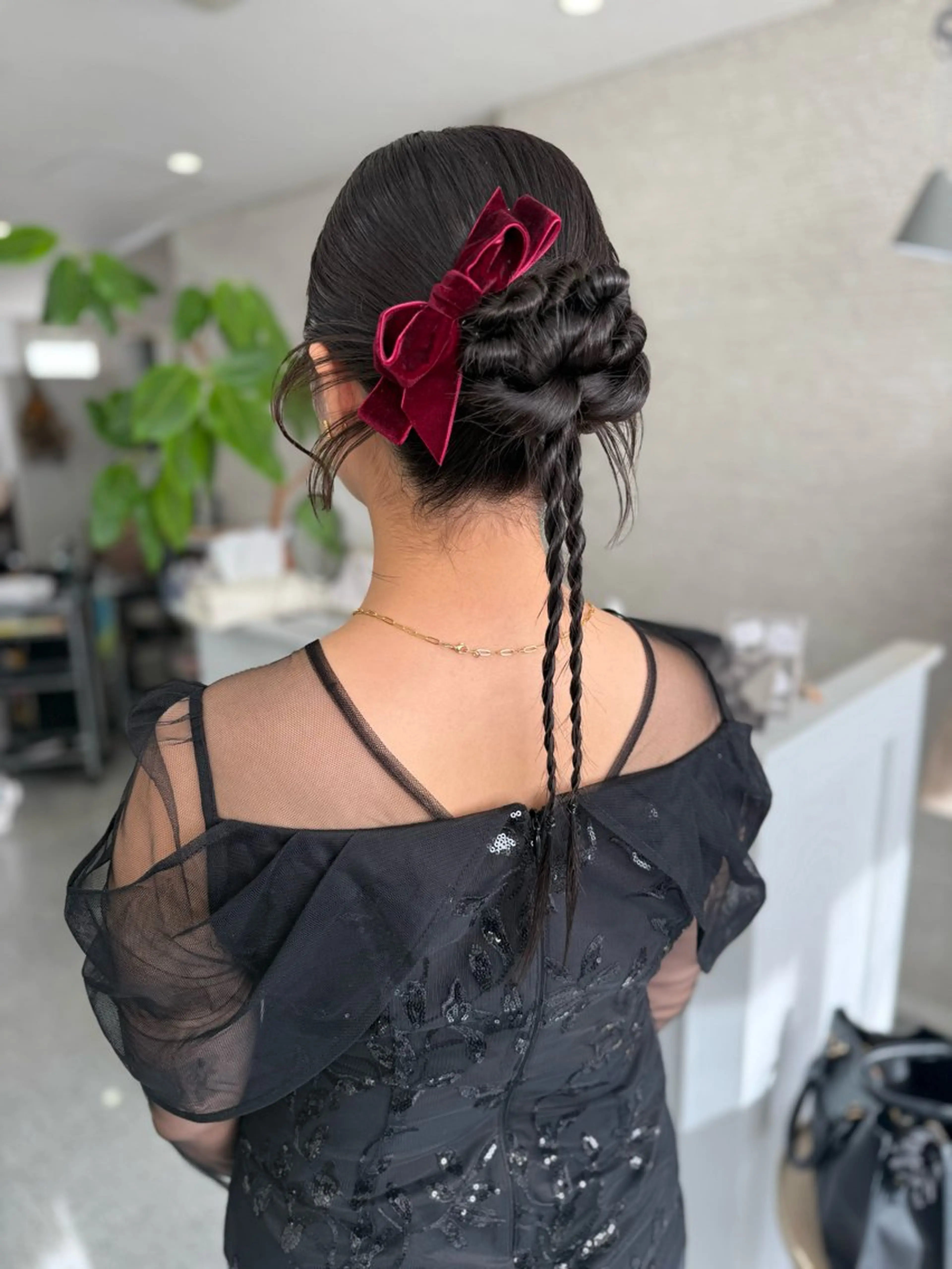 セミロング hairdesign Granz 平成店所属・志賀 美沙のヘアスタイル