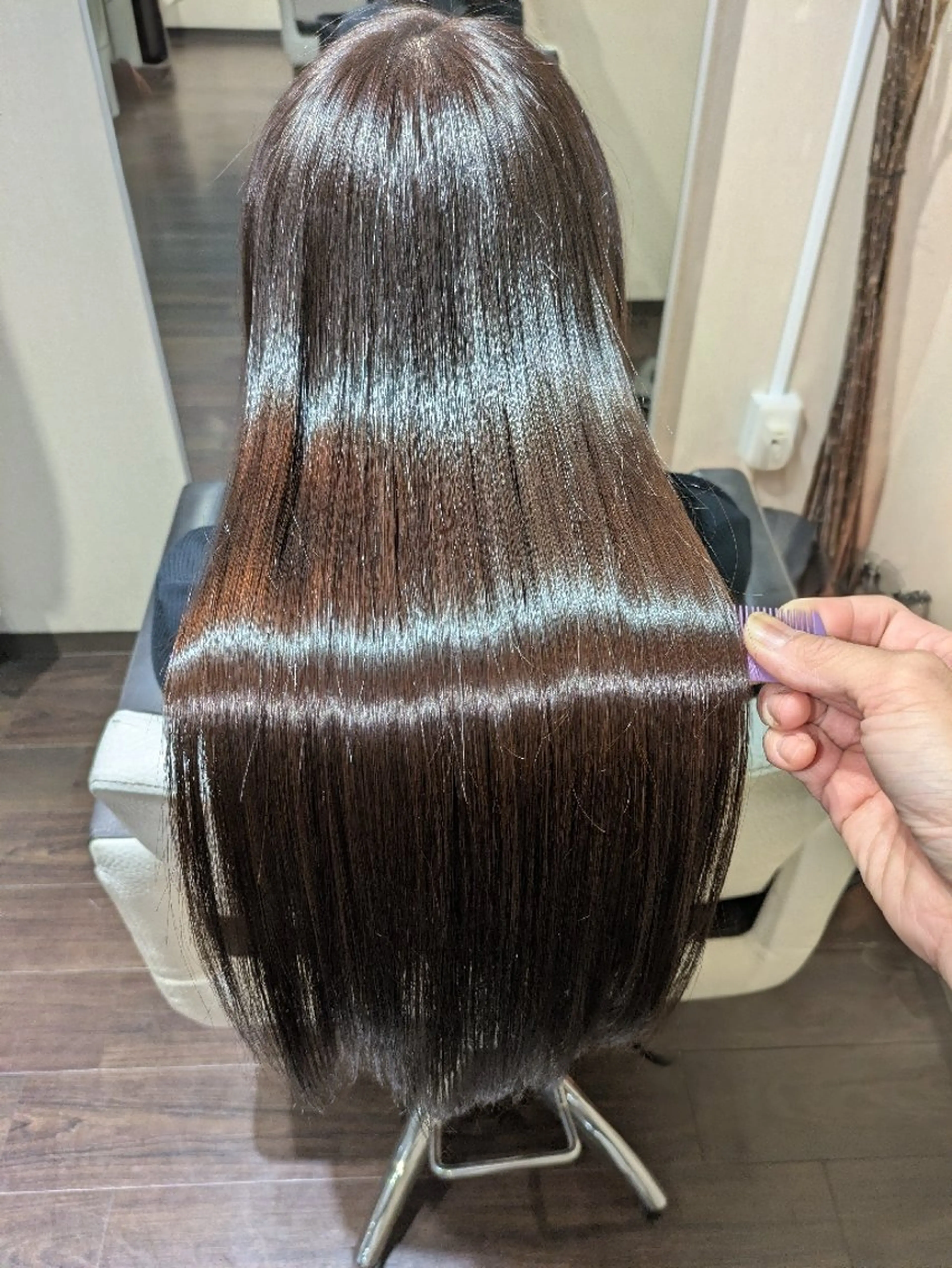 ロング youreshair髪質改善トリートメント&ヘッドスパ新宿EAST所属・LISA .のヘアスタイル