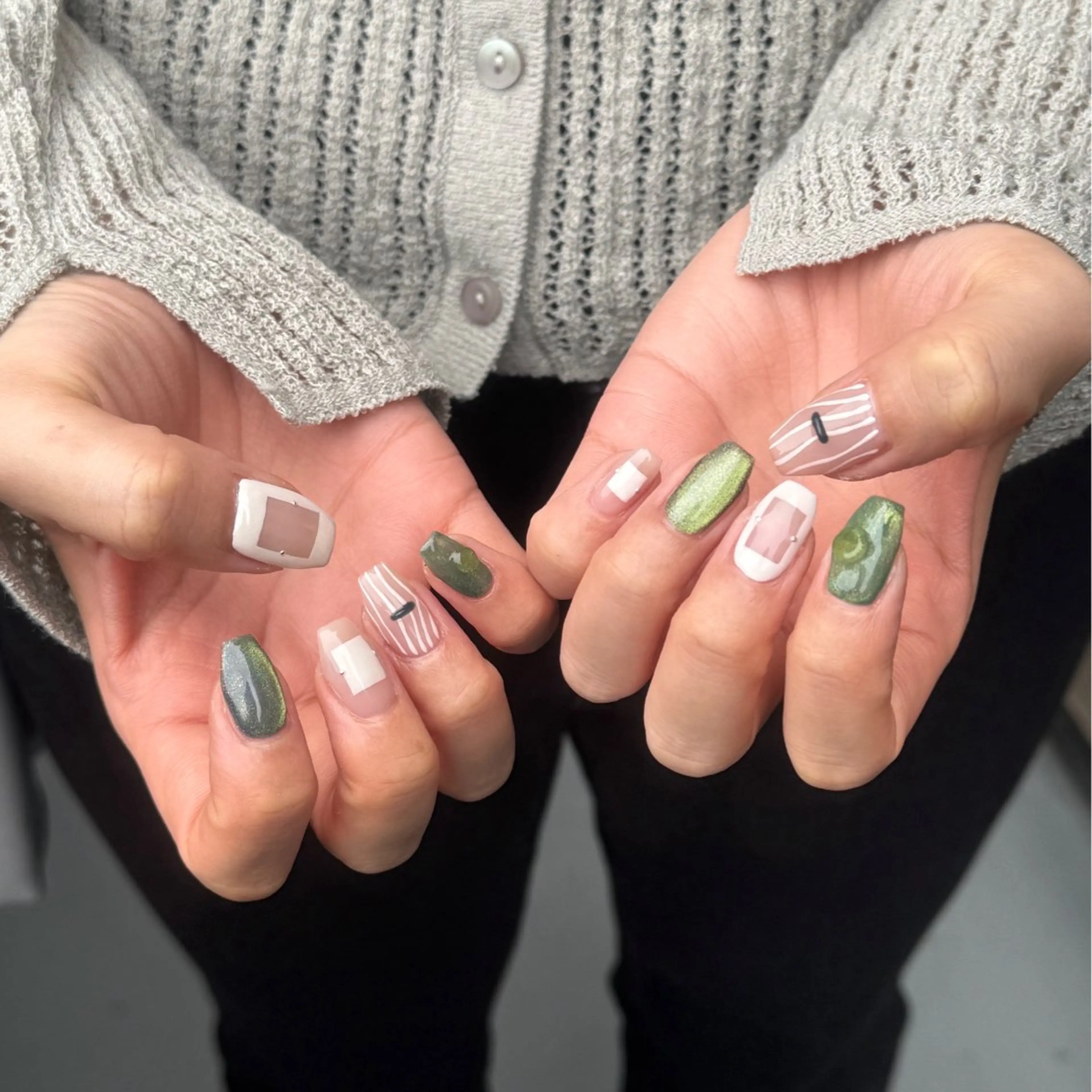 ネイル 春ネイル ハンドネイル 𝐫𝐚𝐢 𝐧𝐚𝐢𝐥のネイルデザイン