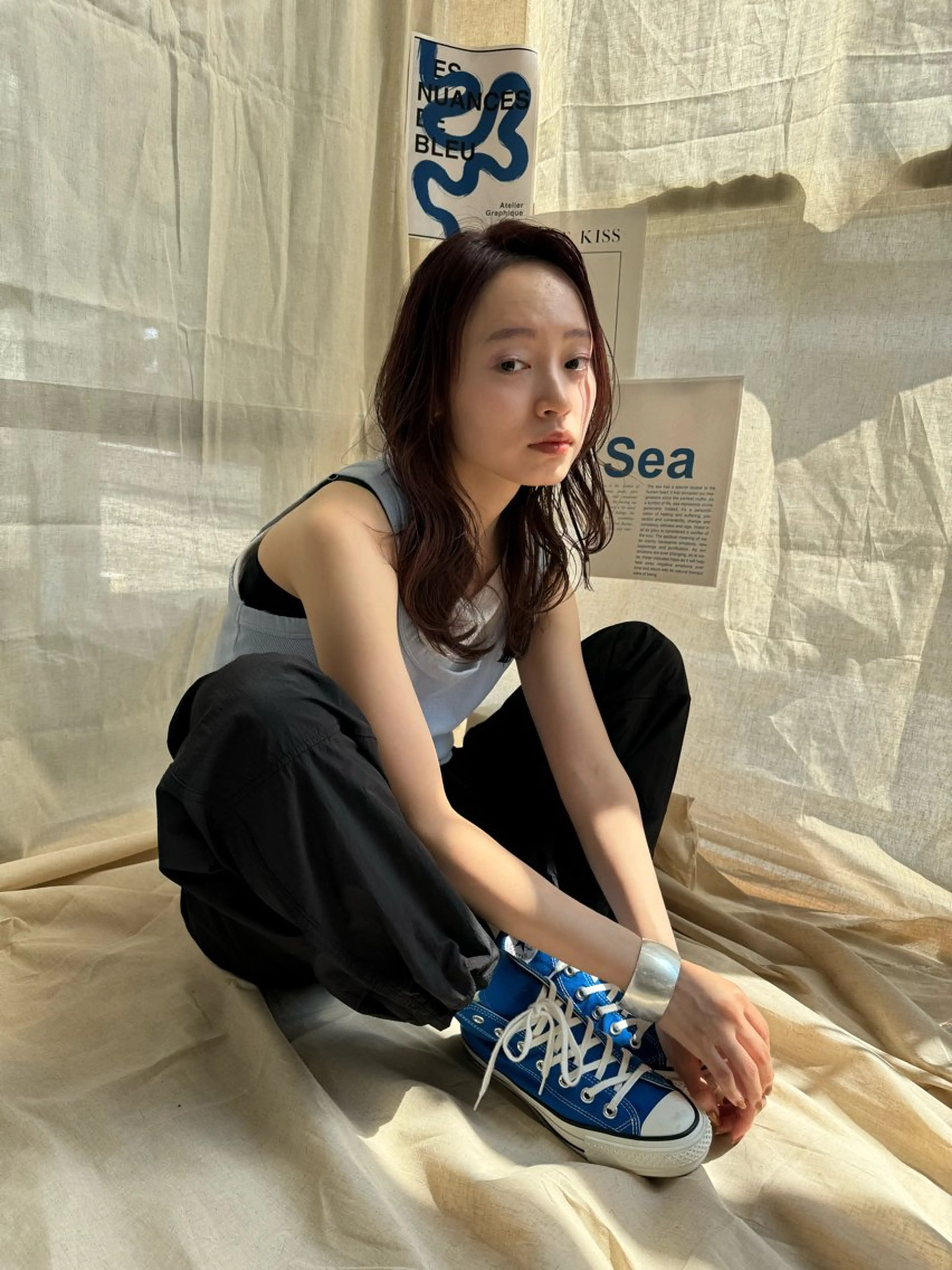 セミロング ito suzuco @suc__asのヘアスタイル