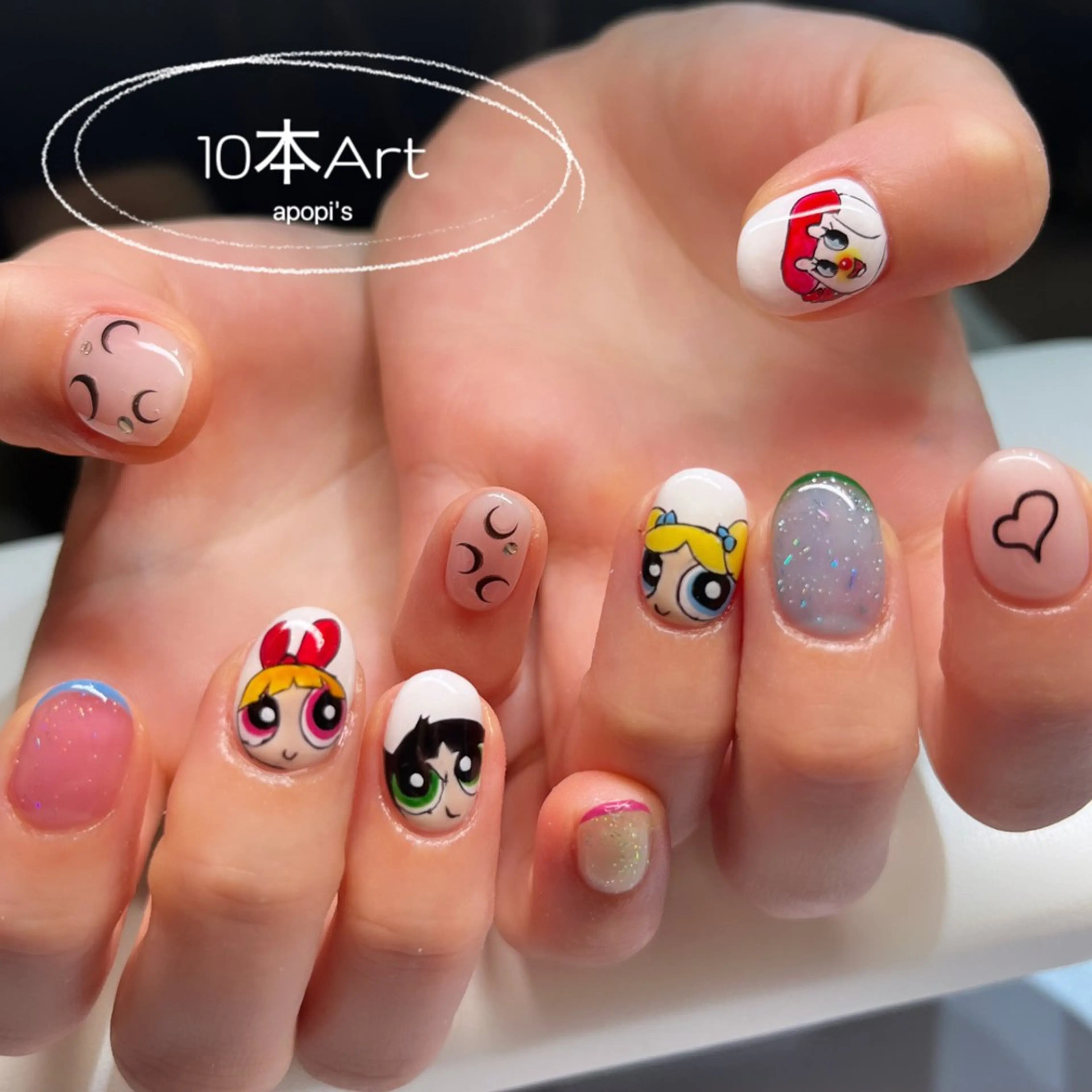 ネイル ハンドネイル apopis＊ close23:00のネイルデザイン